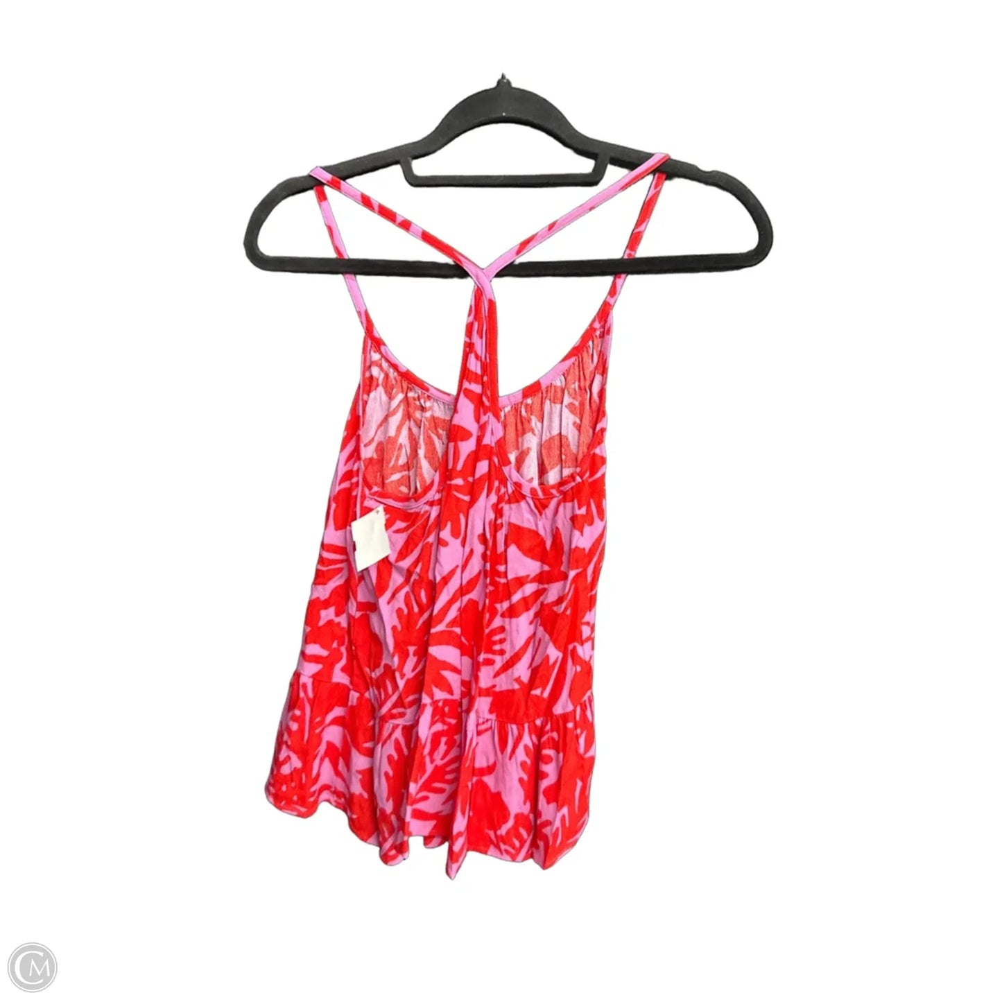 Tank Top By Loft In Pink & Red, Size: S