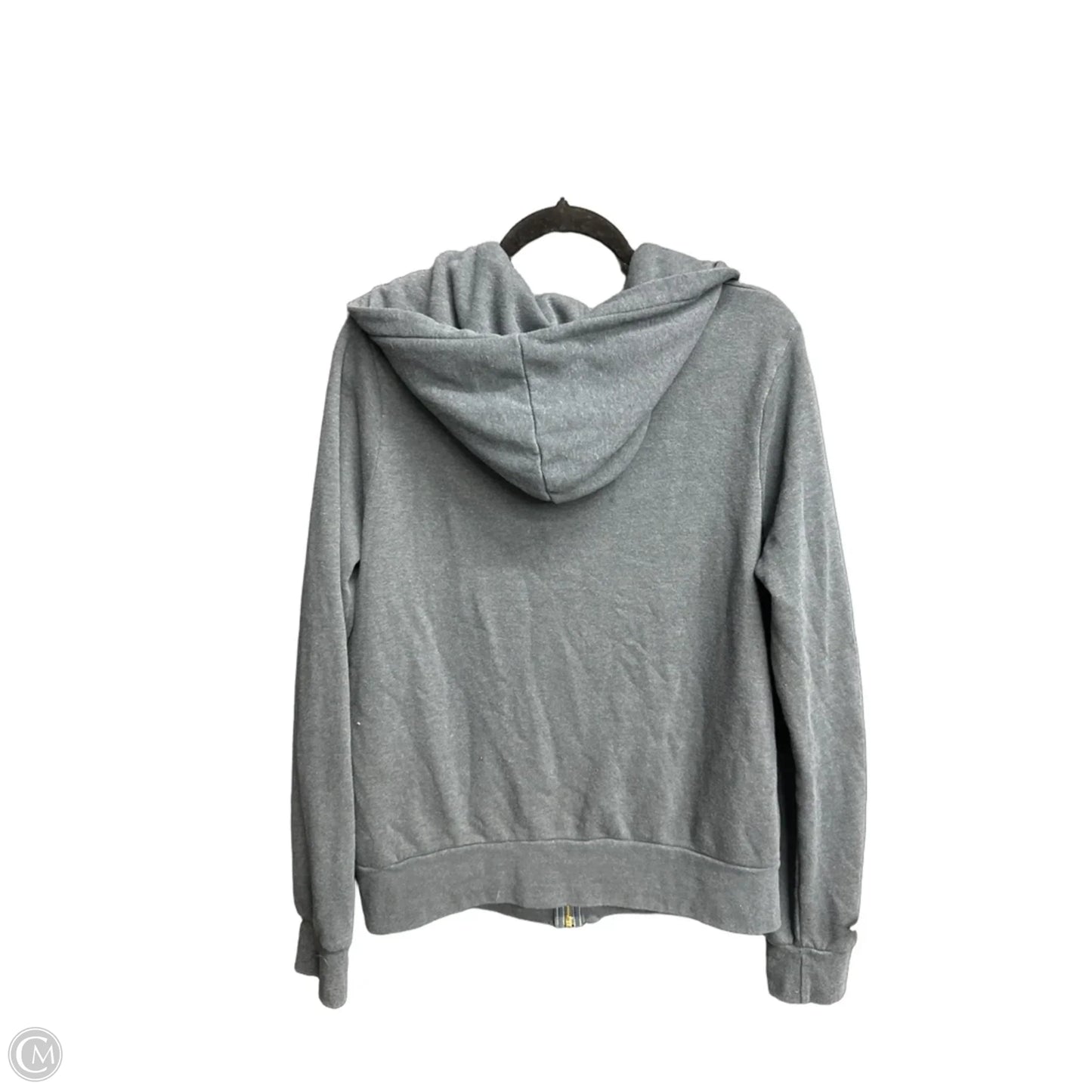 Sweatshirt Hoodie By Clothes Mentor In Grey, Size: M