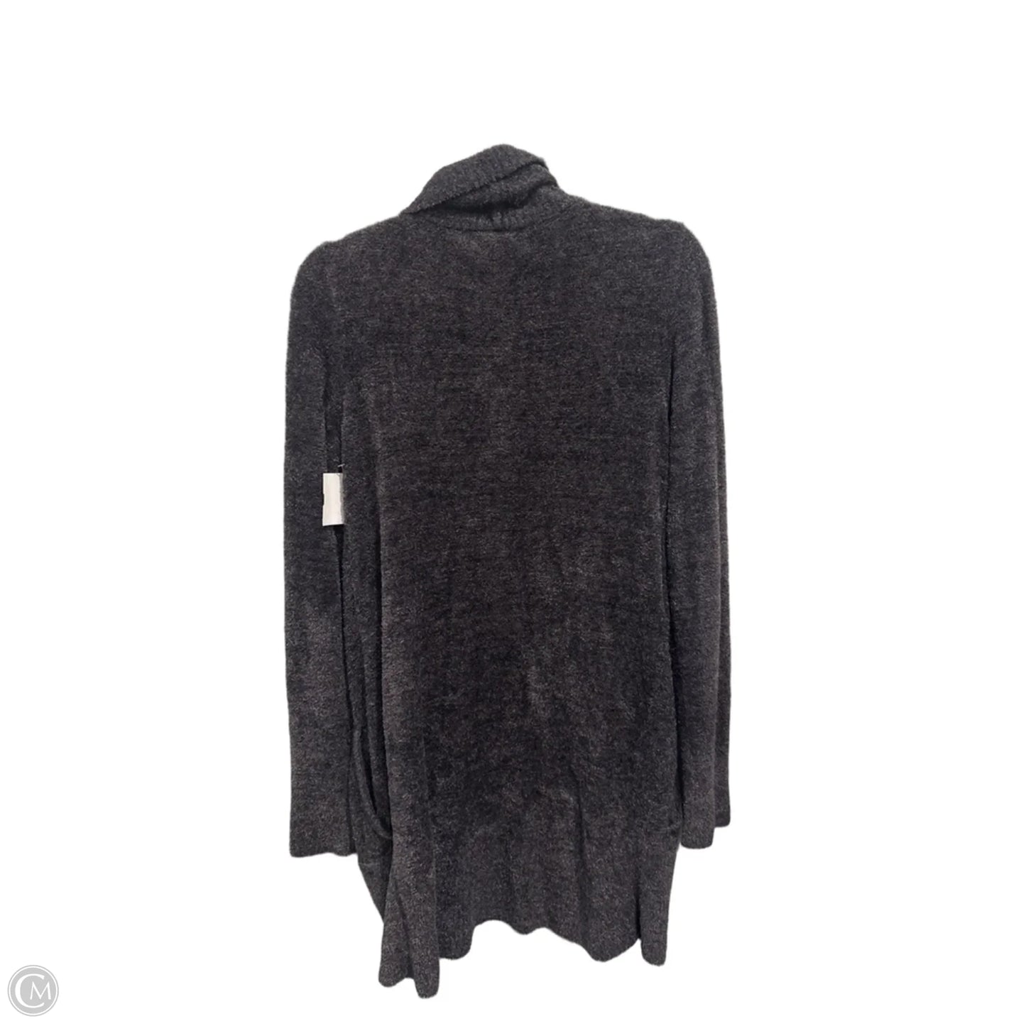 Sweater Cardigan By Barefoot Dreams In Grey, Size: M