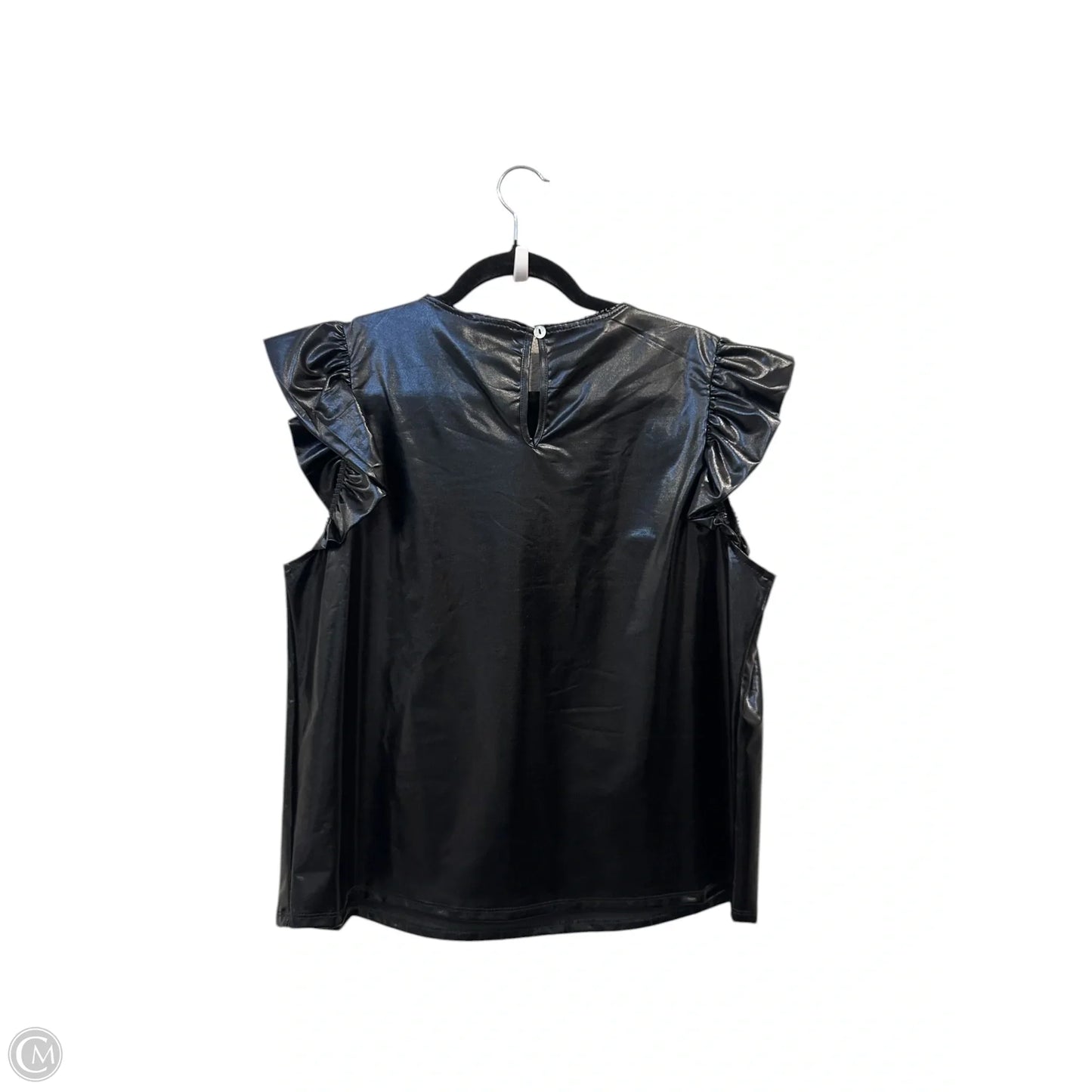 Top Sleeveless By Jodifl In Black, Size: L
