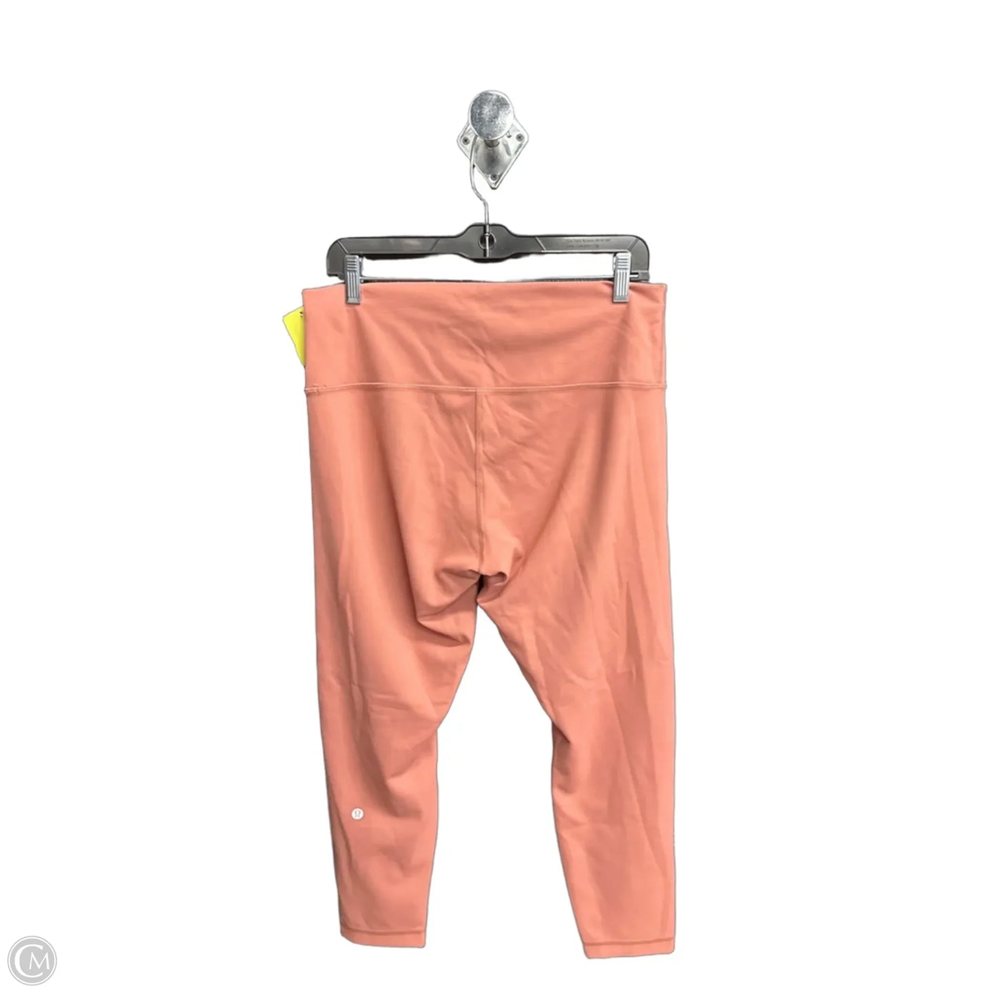 Athletic Leggings By Lululemon In Pink, Size: 14