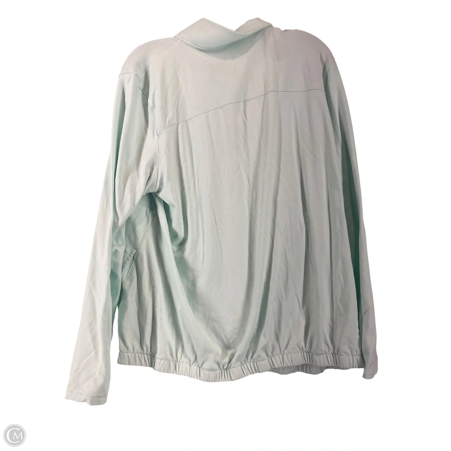 Athletic Jacket By Puma In Green, Size: 2x