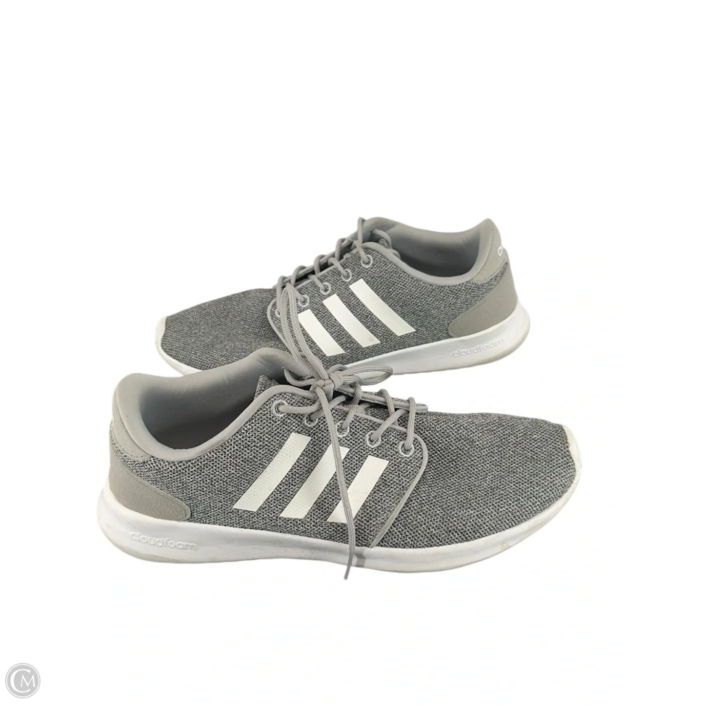 Shoes Athletic By Adidas In Grey, Size: 10