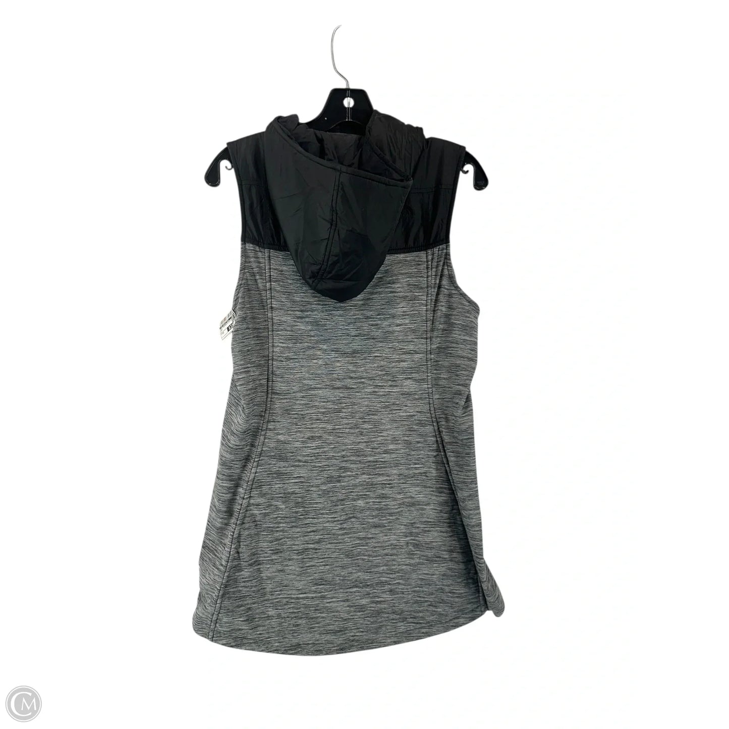 Vest Puffer & Quilted By The North Face In Grey, Size: M