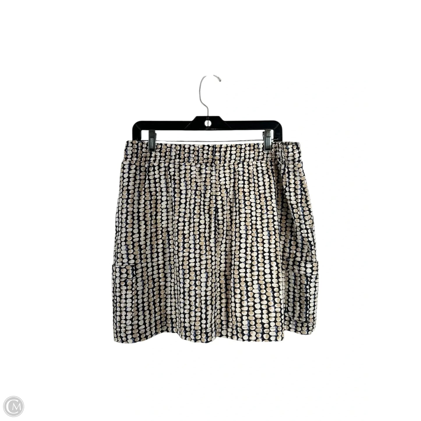 Skort By Royalty In Blue & Cream, Size: L