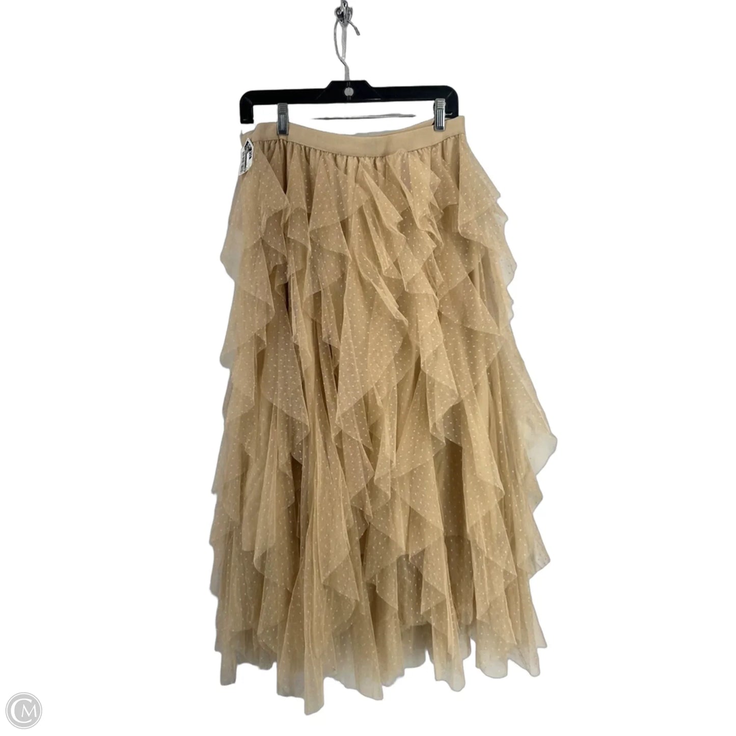 Skirt Maxi By Wdny In Tan, Size: L