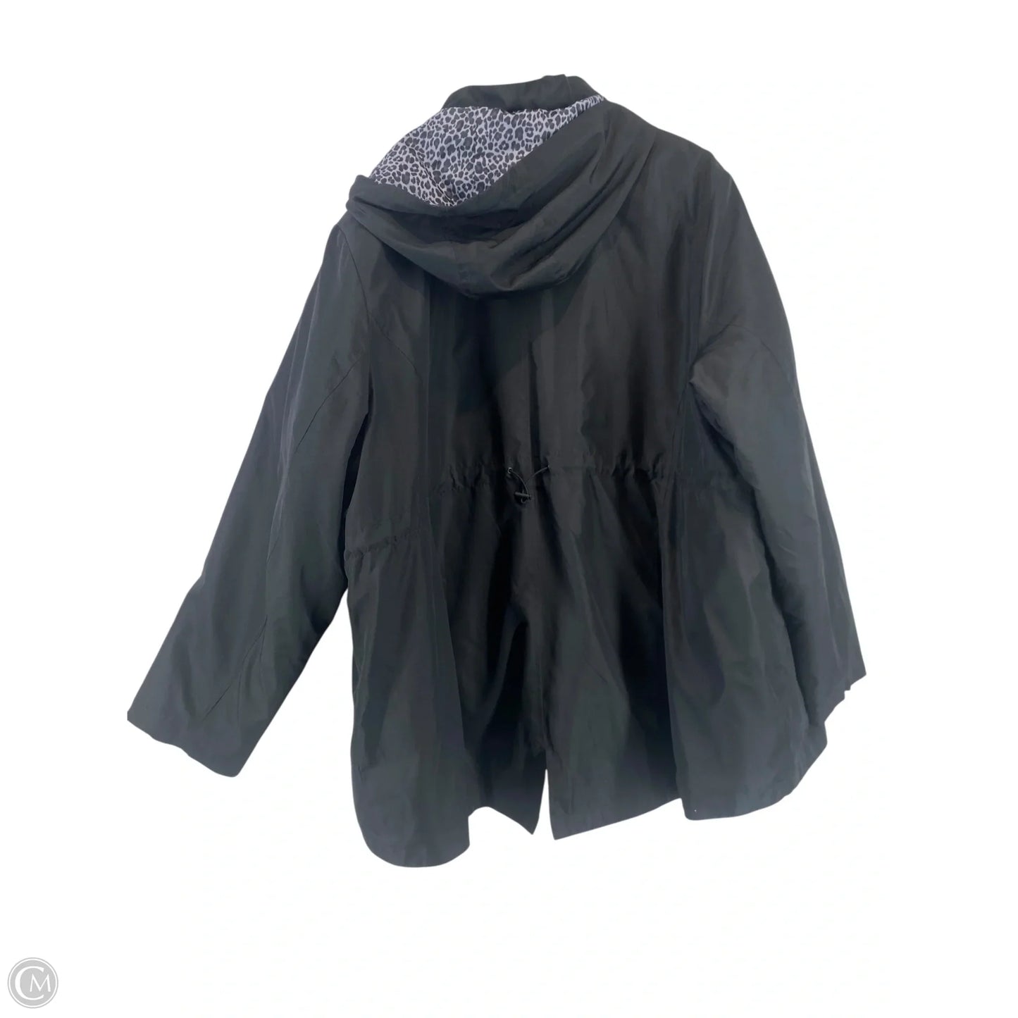 Coat Puffer & Quilted By Catherines In Black, Size: 3x