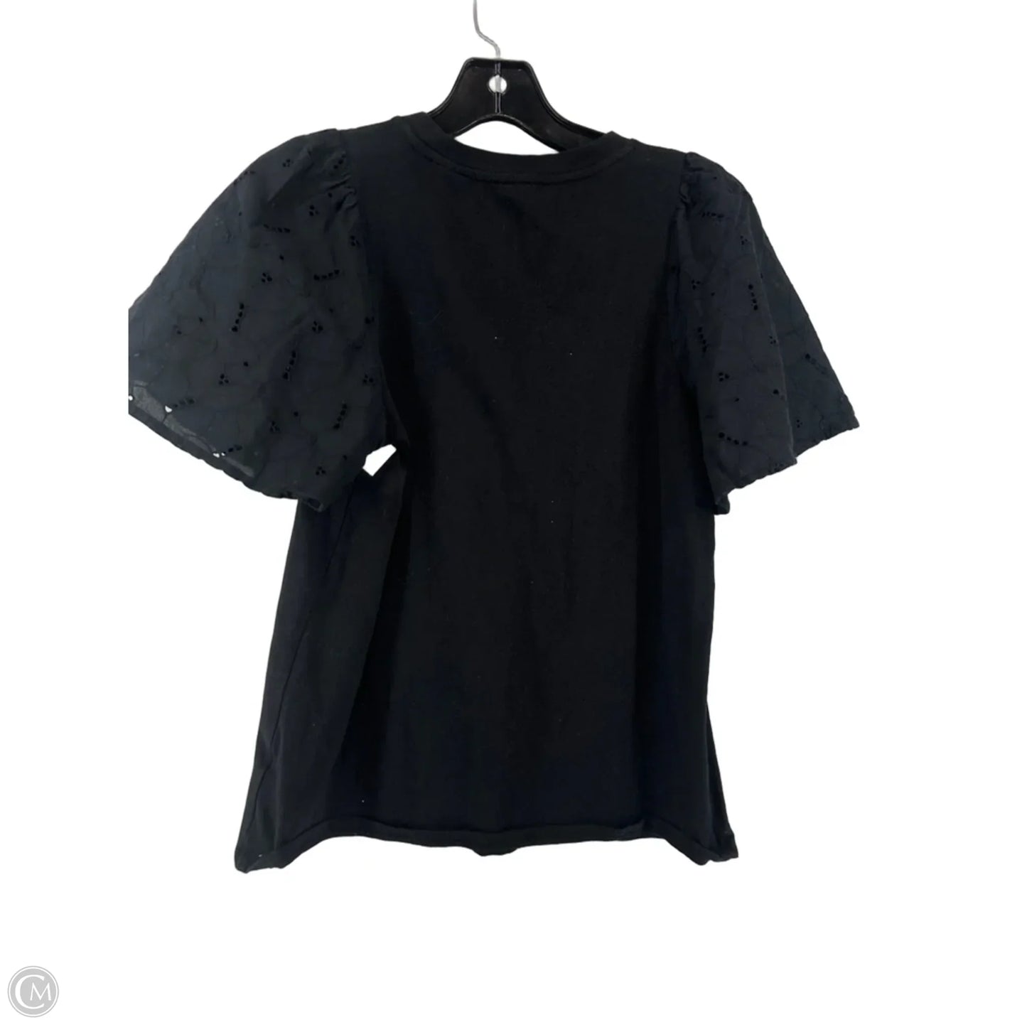 Top Short Sleeve By A New Day In Black, Size: Xs