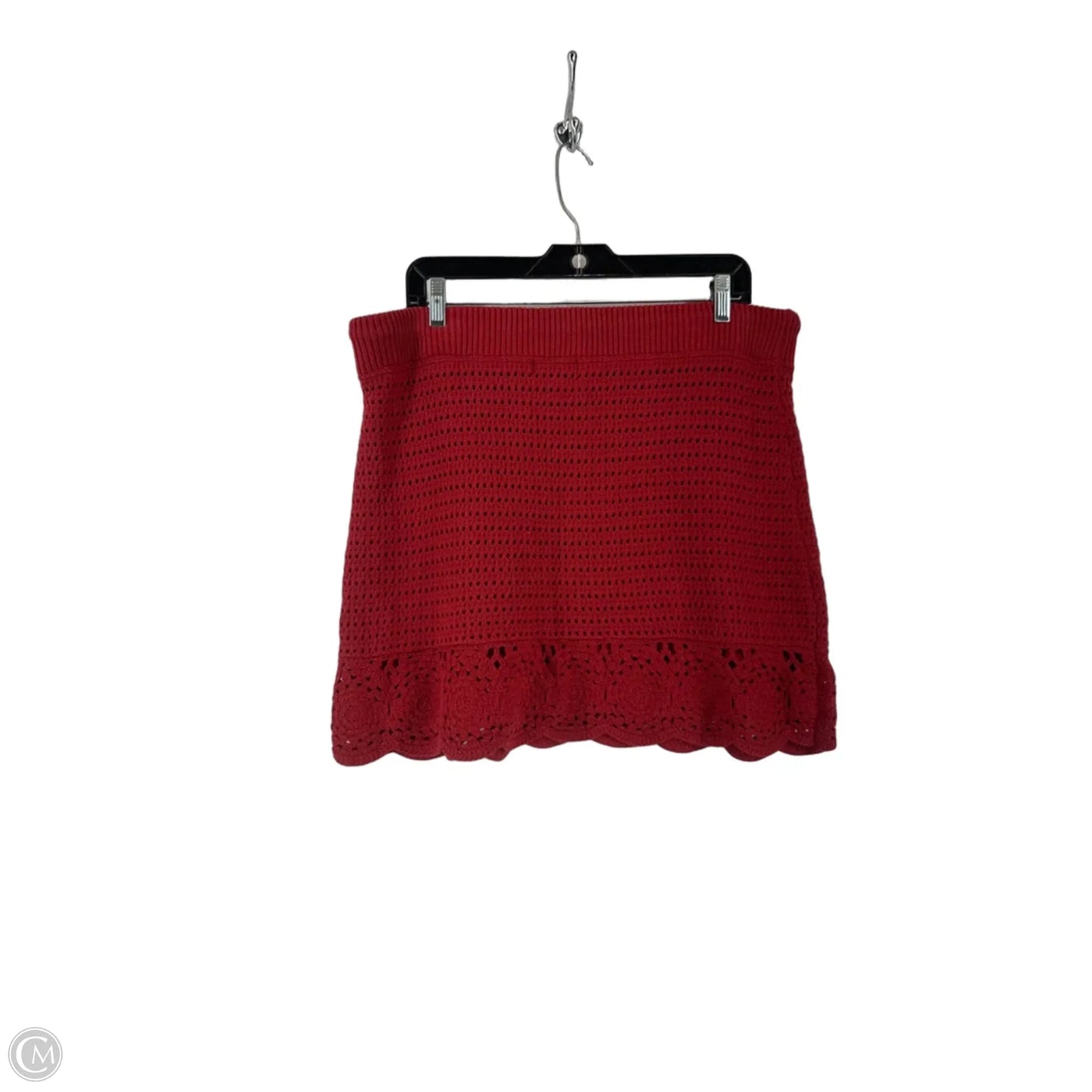 Skirt Mini & Short By Universal Thread In Red, Size: Xl