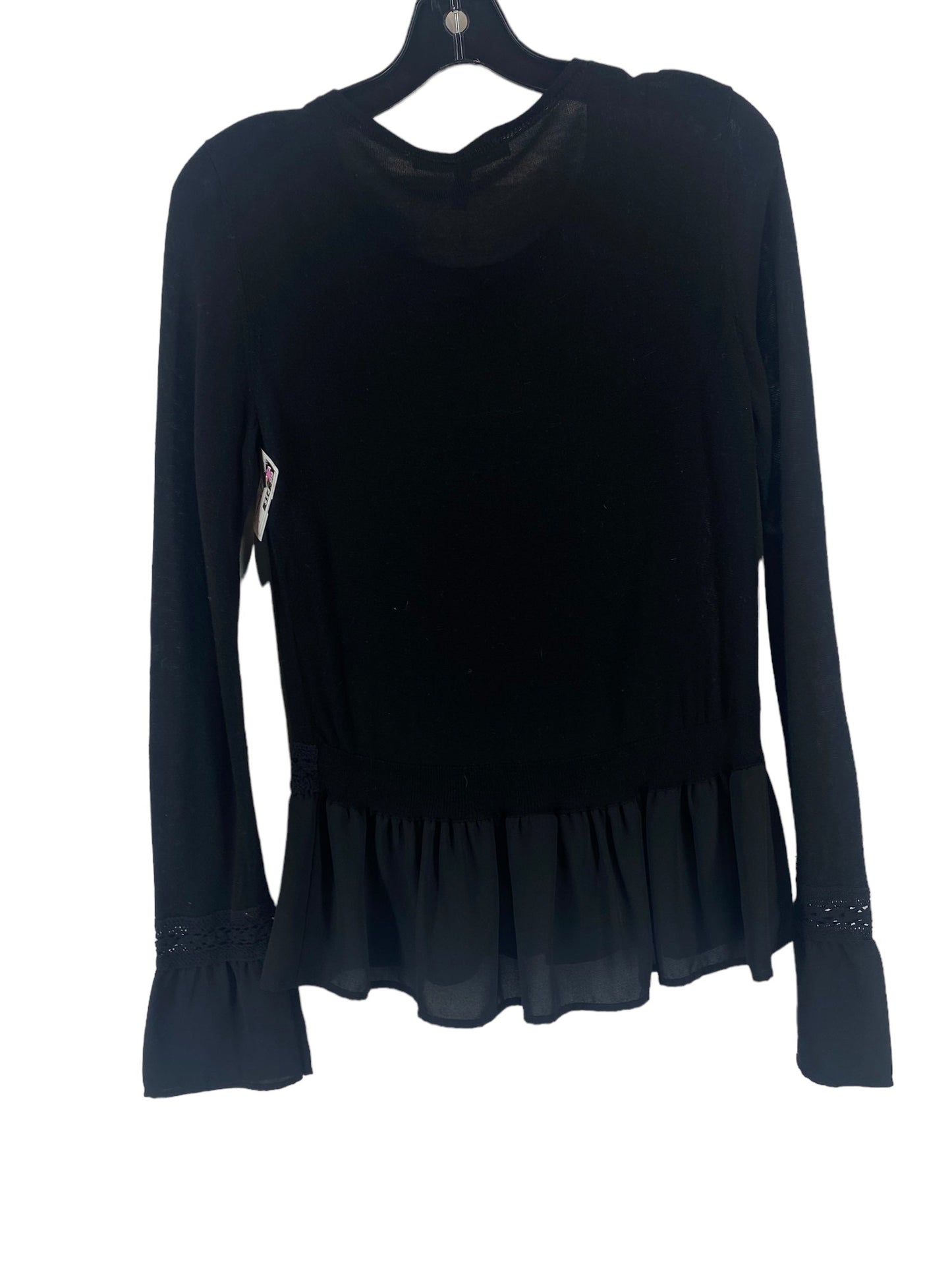 Top Long Sleeve By White House Black Market Size: S