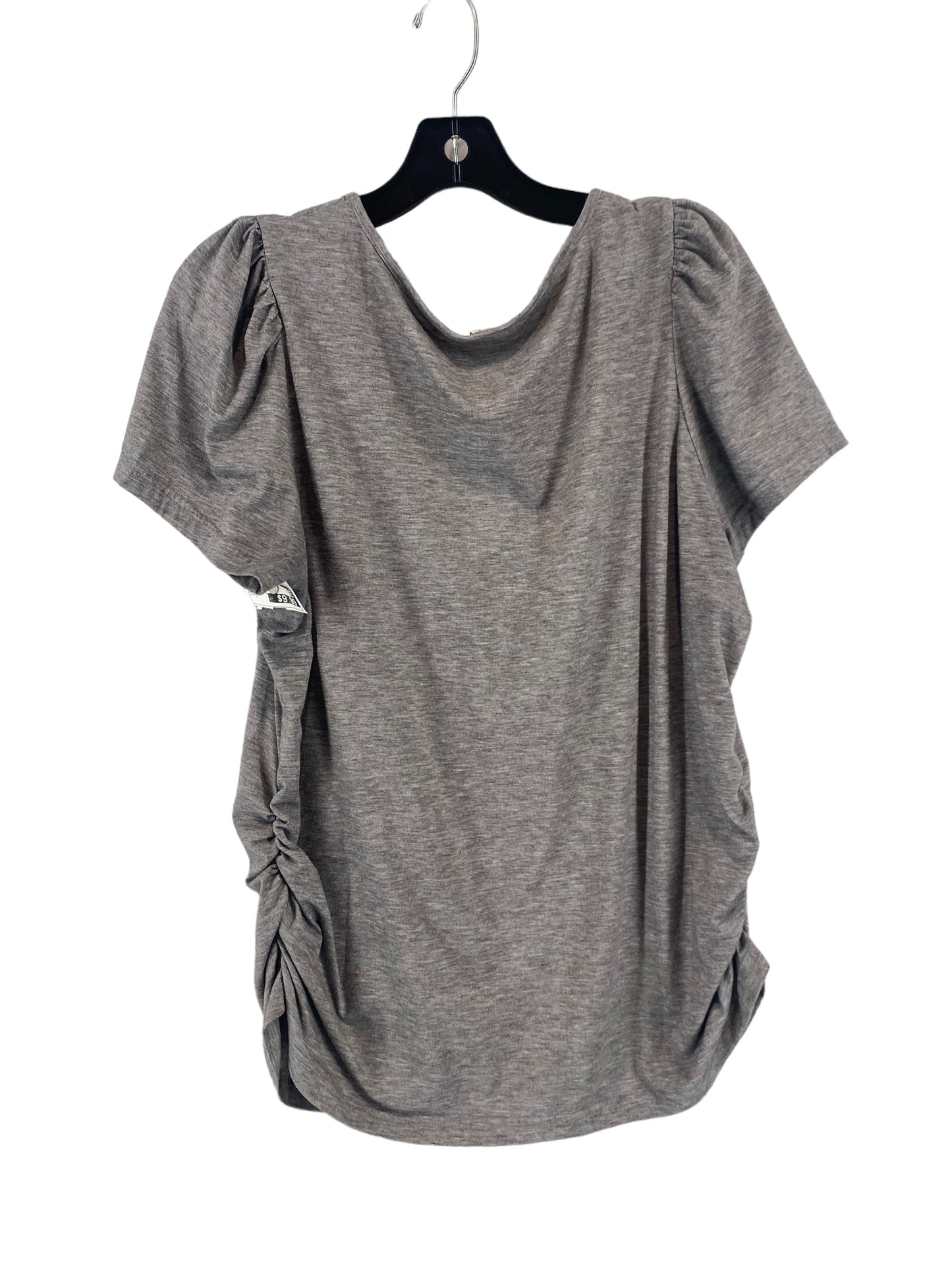 Maternity Top Short Sleeve By Clothes Mentor Size: L