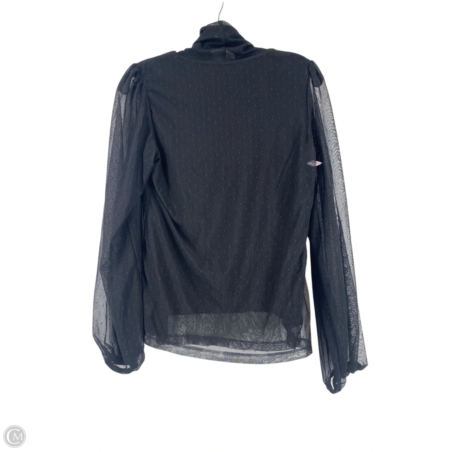 Top Long Sleeve By Catherine Malandrino In Black, Size: M
