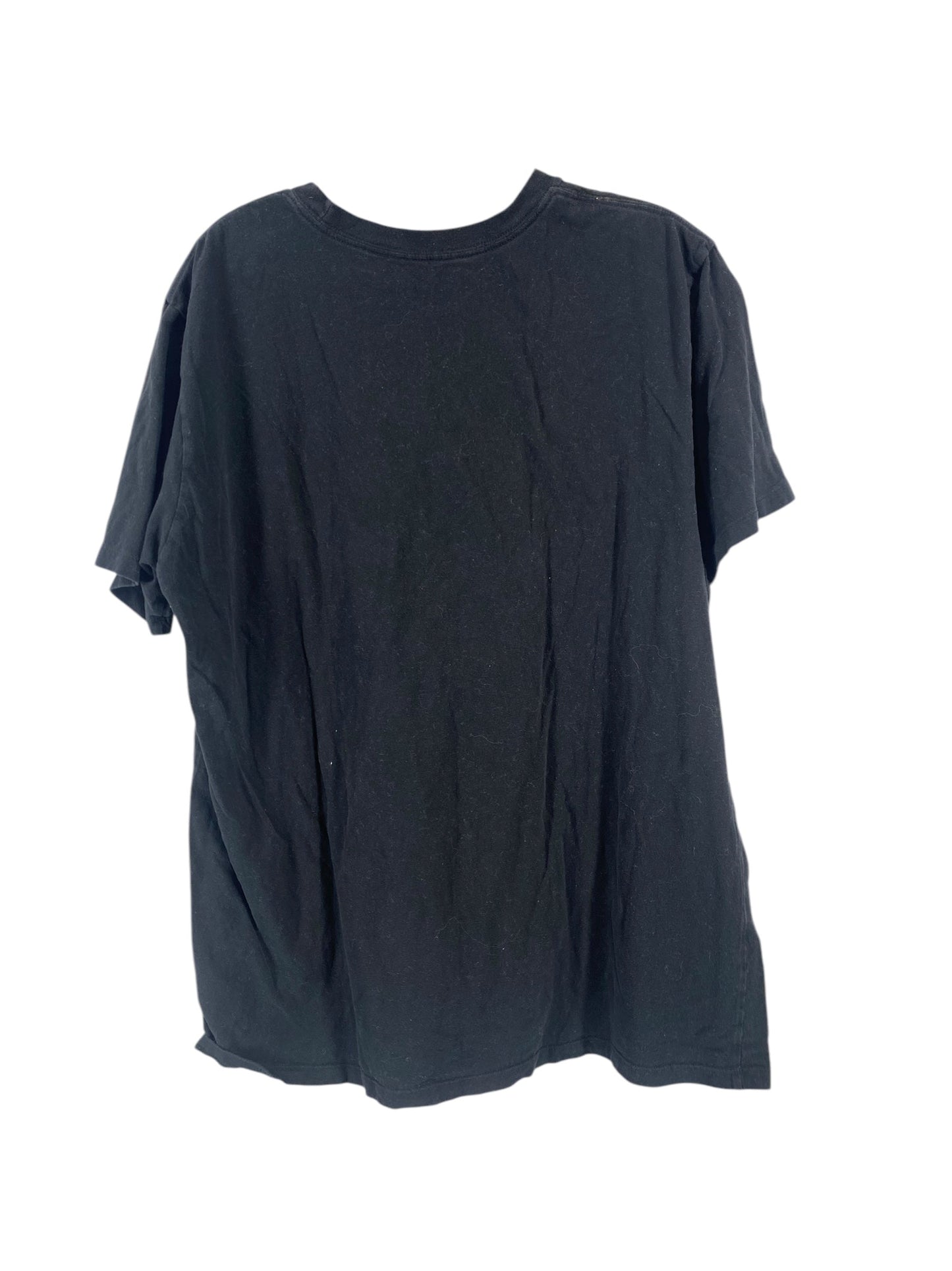 Athletic Top Short Sleeve By The North Face In Black, Size: L