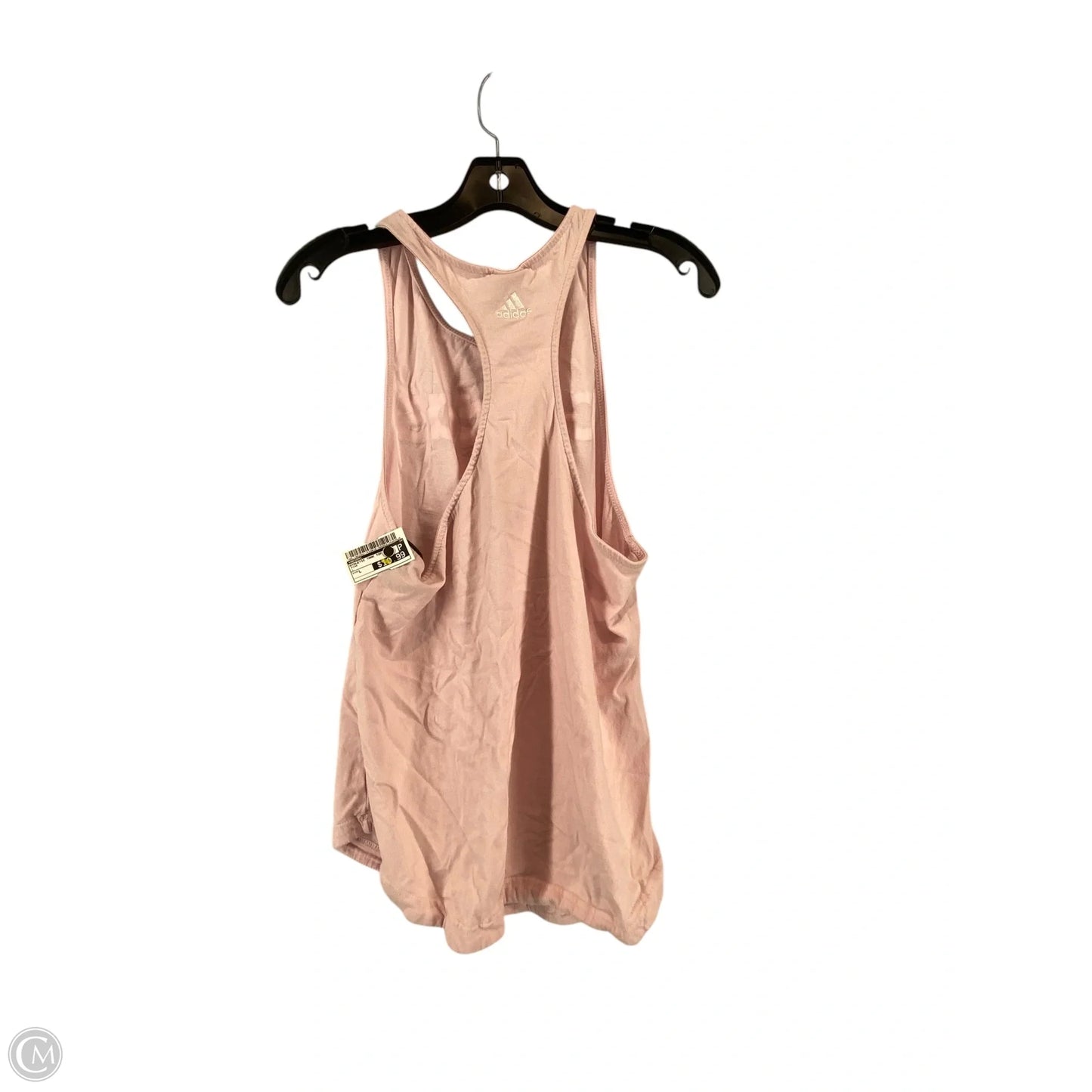 Athletic Tank Top By Adidas In Pink, Size: L