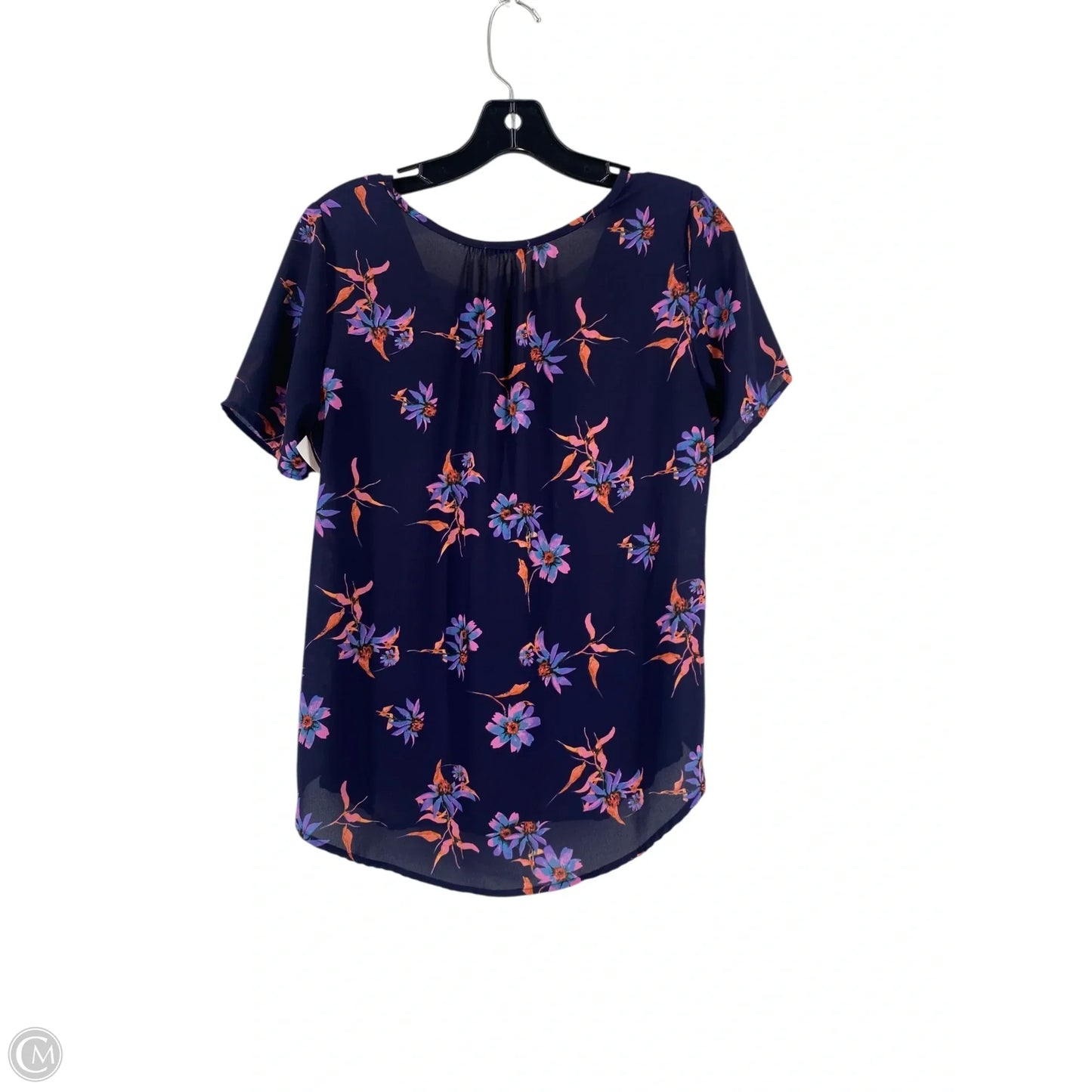 Top Short Sleeve By Sienna Sky In Floral Print, Size: S