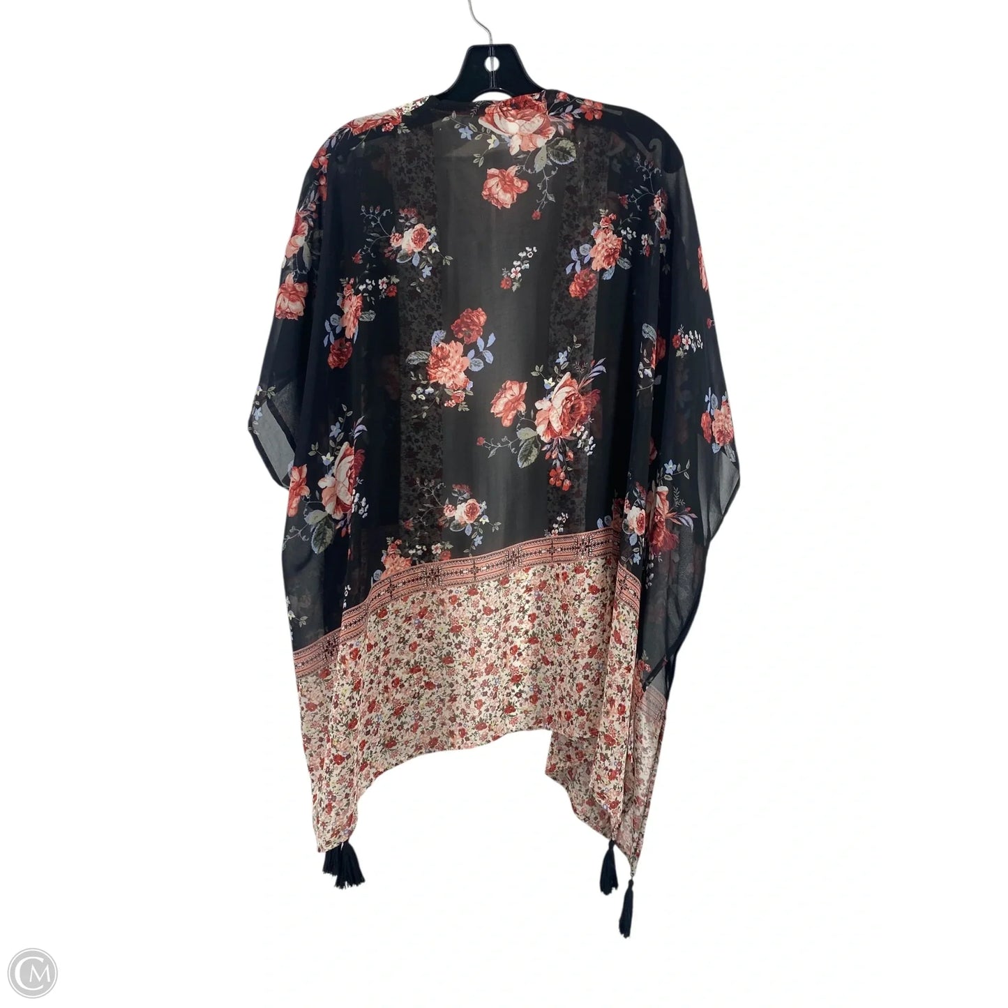 Kimono By Xhilaration In Floral Print, Size: Xs