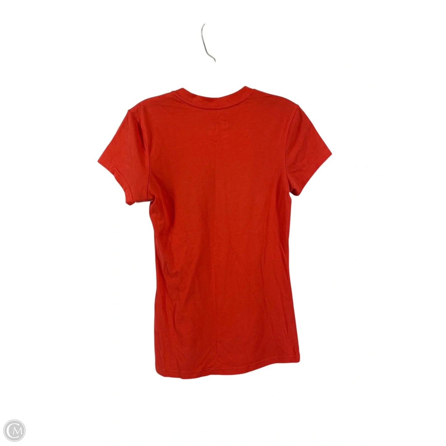 Athletic Top Short Sleeve By Nike In Red, Size: Xs