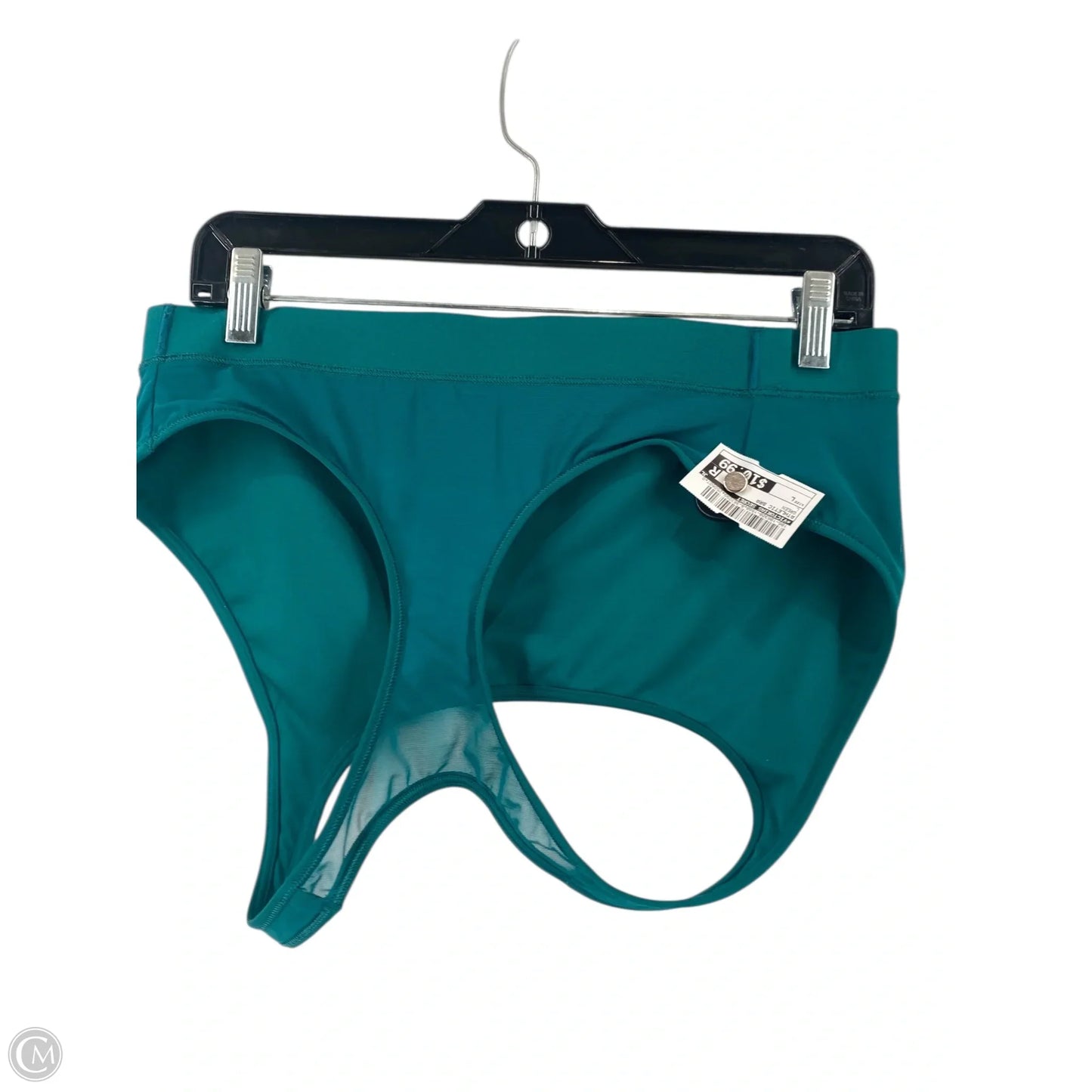 Athletic Bra By Victorias Secret In Green, Size: L