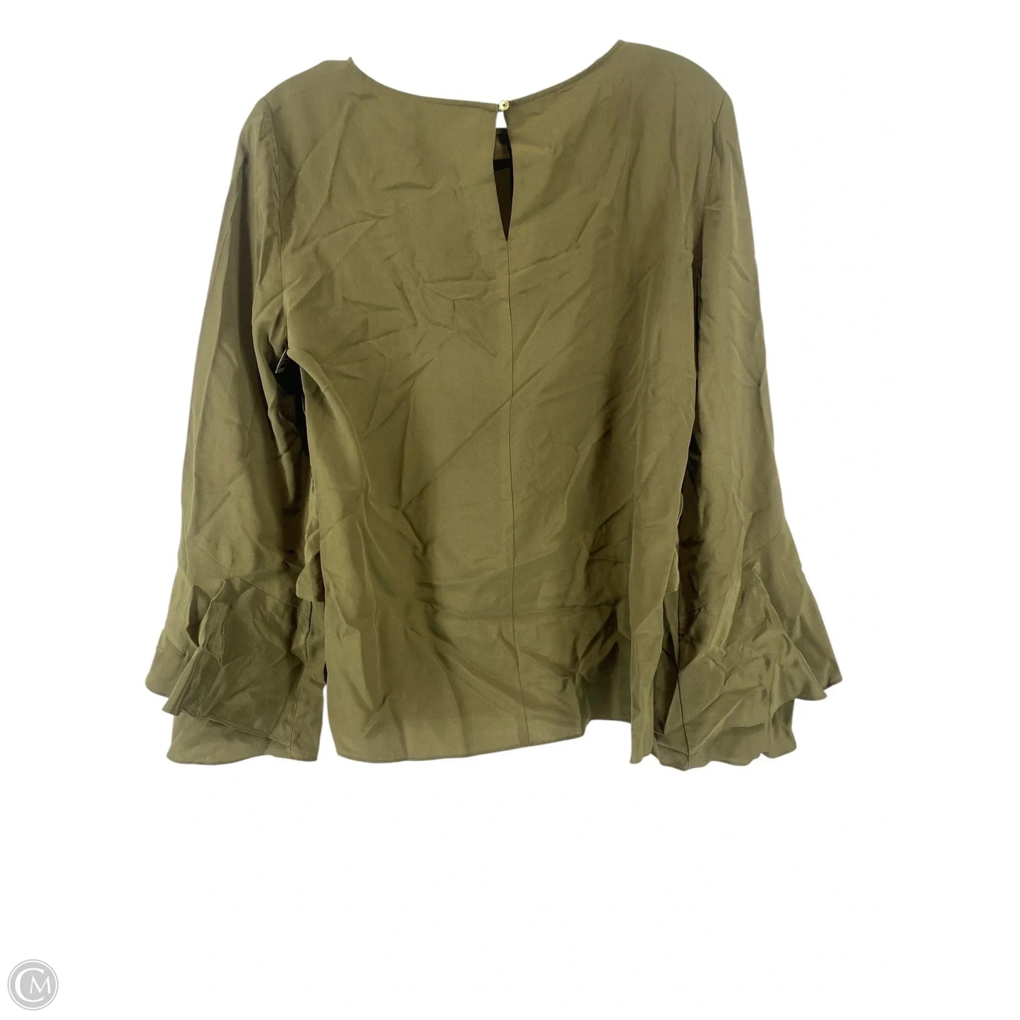 Top Long Sleeve By Antonio Melani In Green, Size: Xs