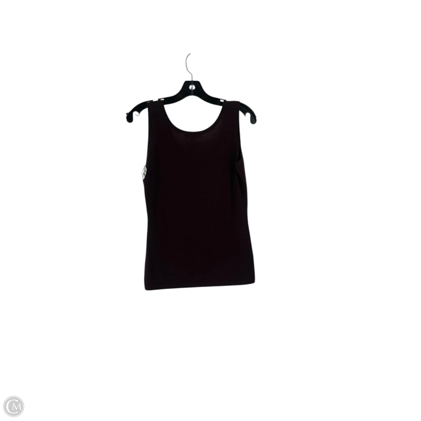 Tank Top Designer By Neiman Marcus In Maroon, Size: S