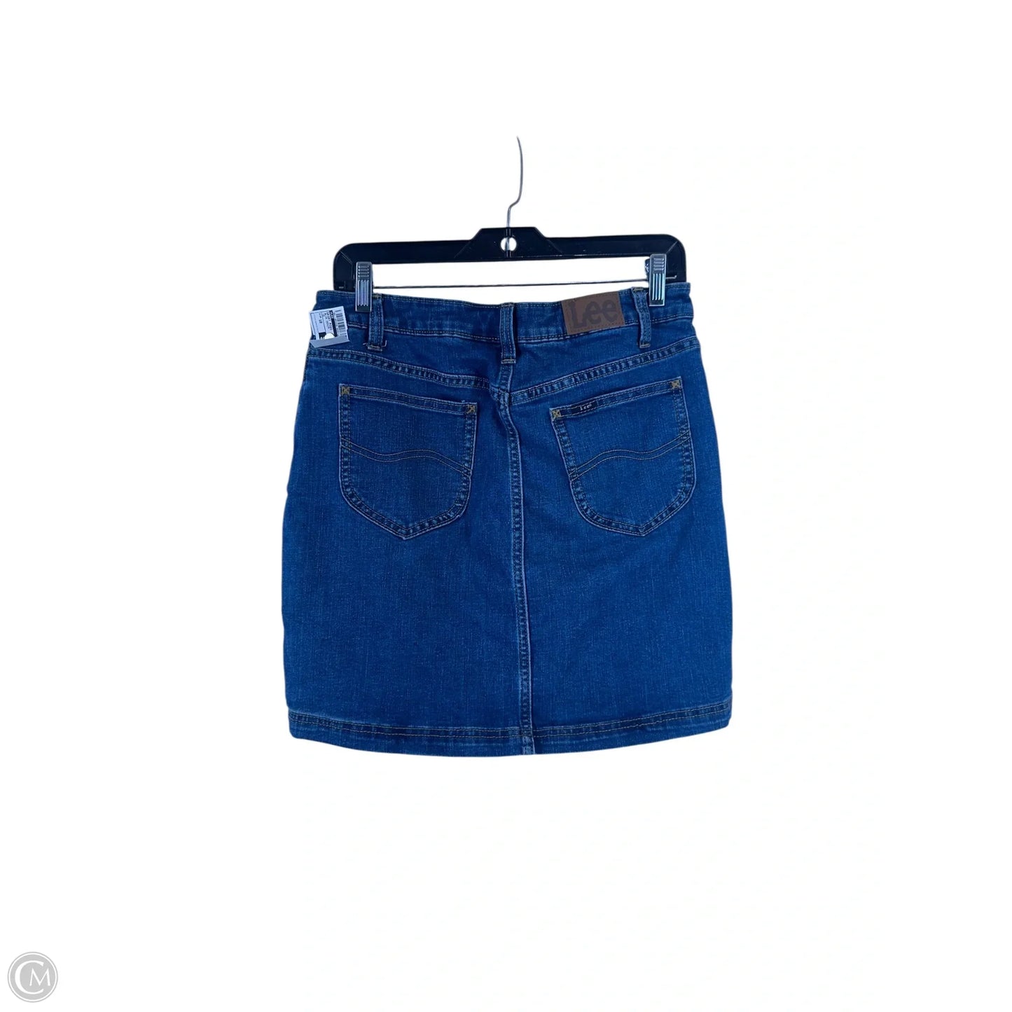 Skirt Midi By Lee In Blue Denim, Size: 10