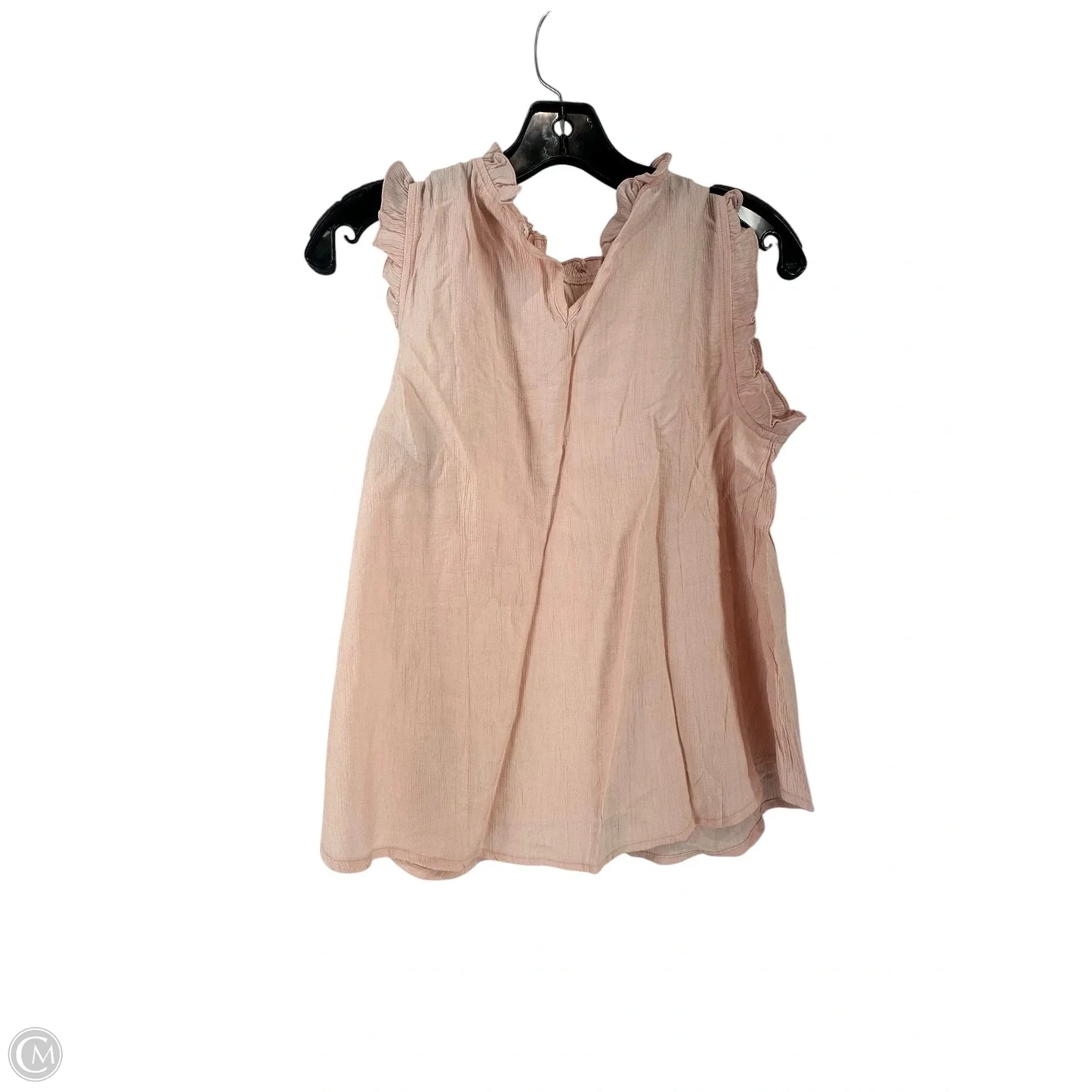Top Sleeveless By Mine In Pink, Size: S
