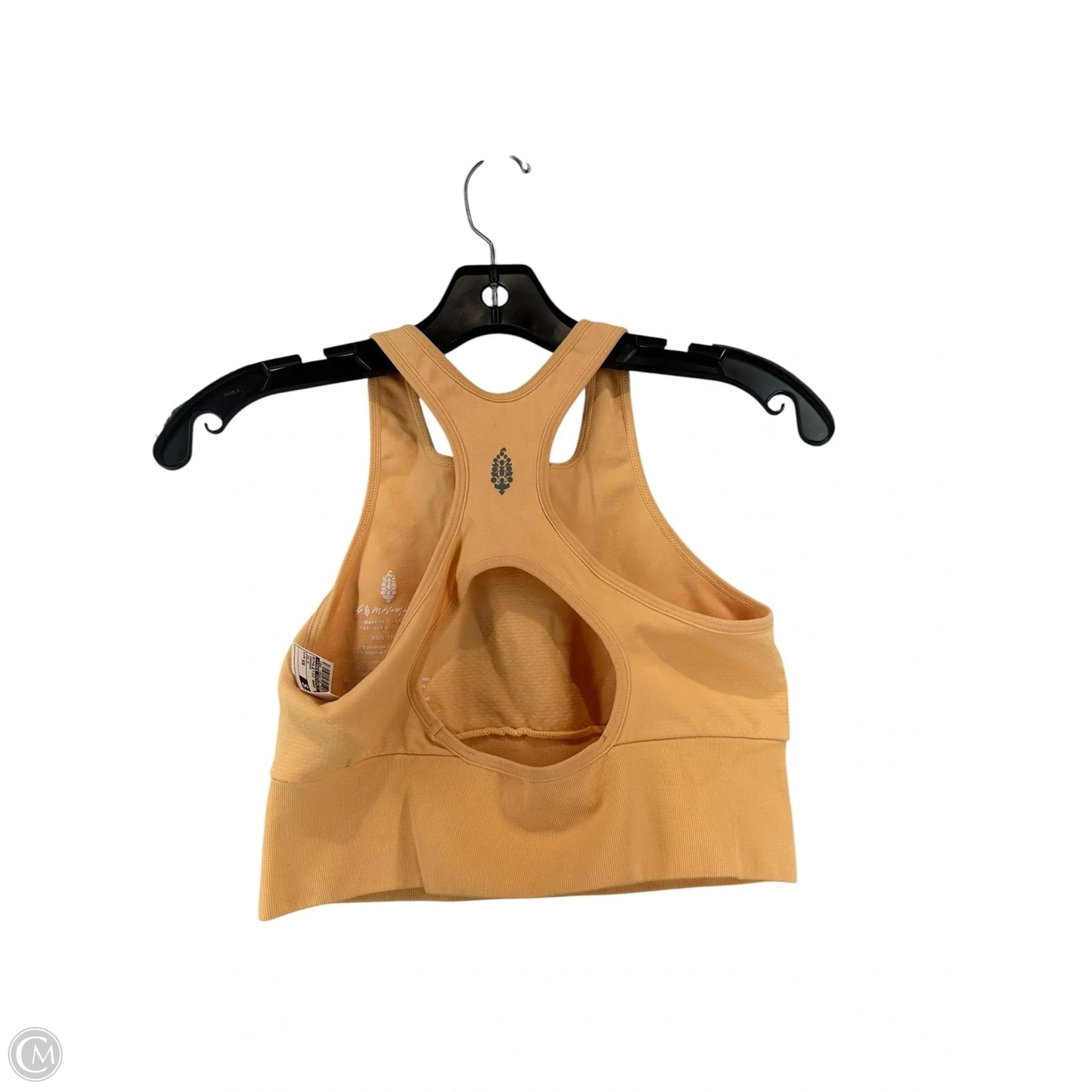Athletic Bra By Free People In Orange, Size: Xs