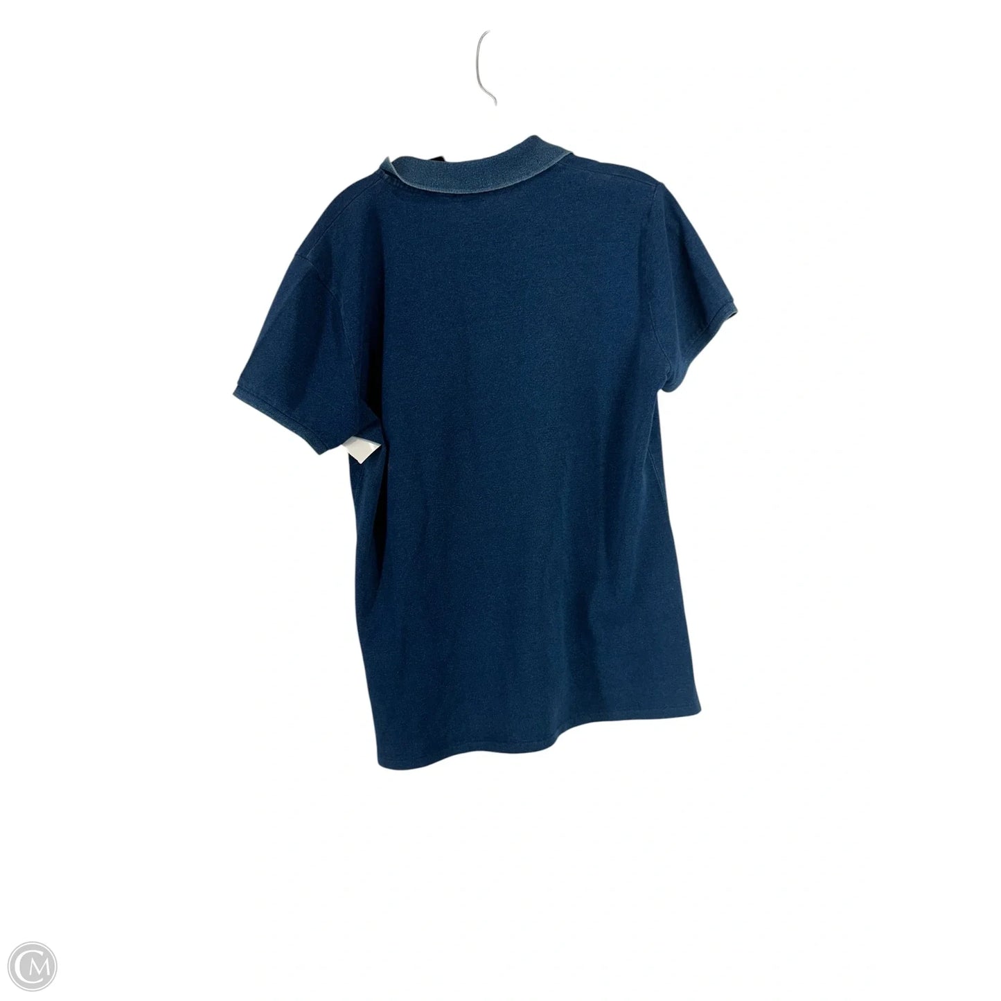 Top Short Sleeve By Polo Ralph Lauren In Blue, Size: L