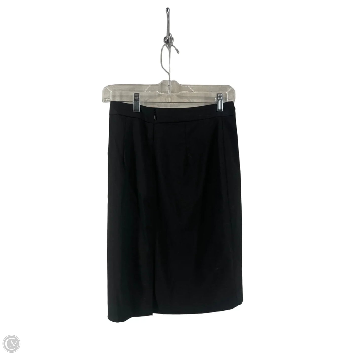 Skirt Midi By Banana Republic In Black, Size: 0p