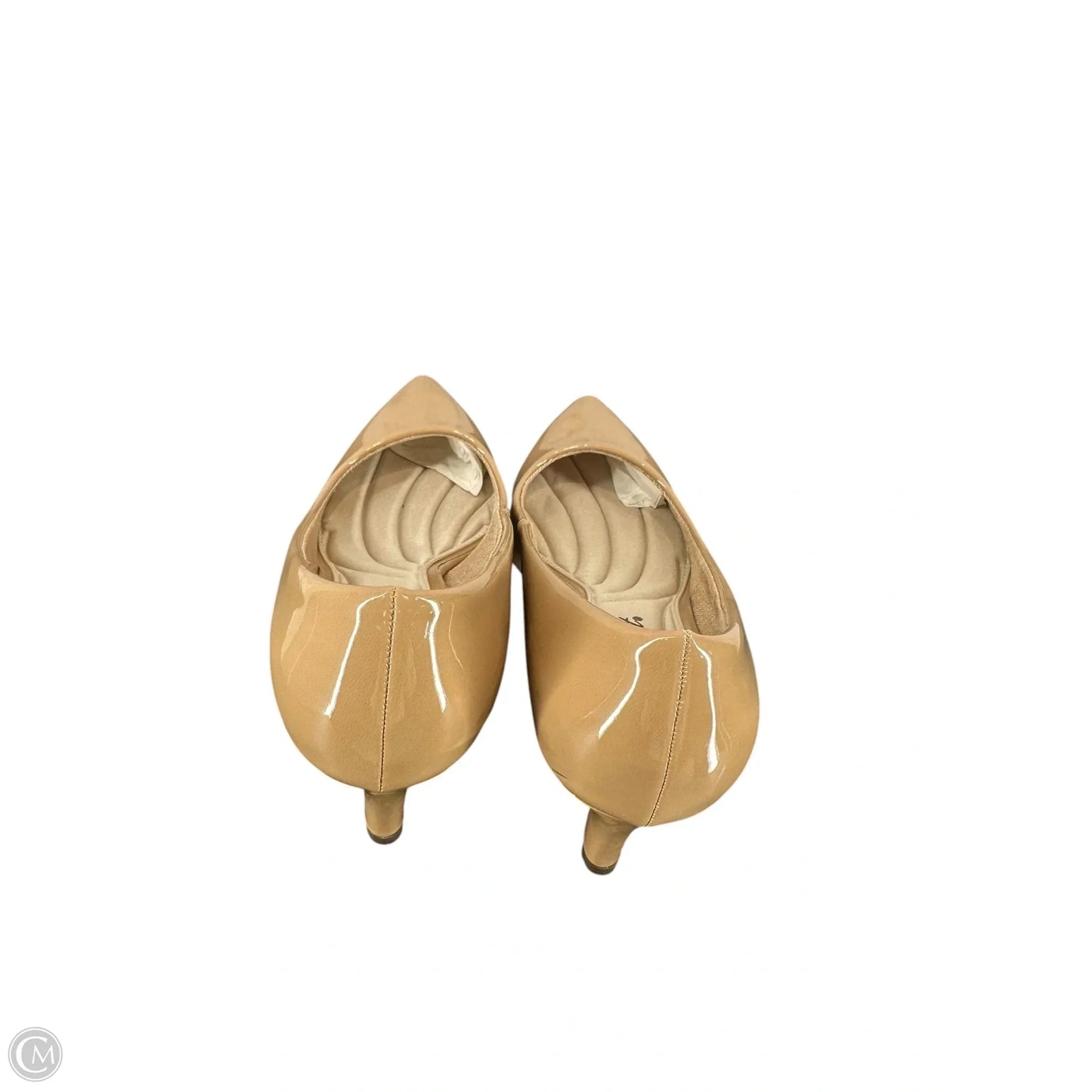 Shoes Heels Kitten By Easy Street In Tan, Size: 9.5