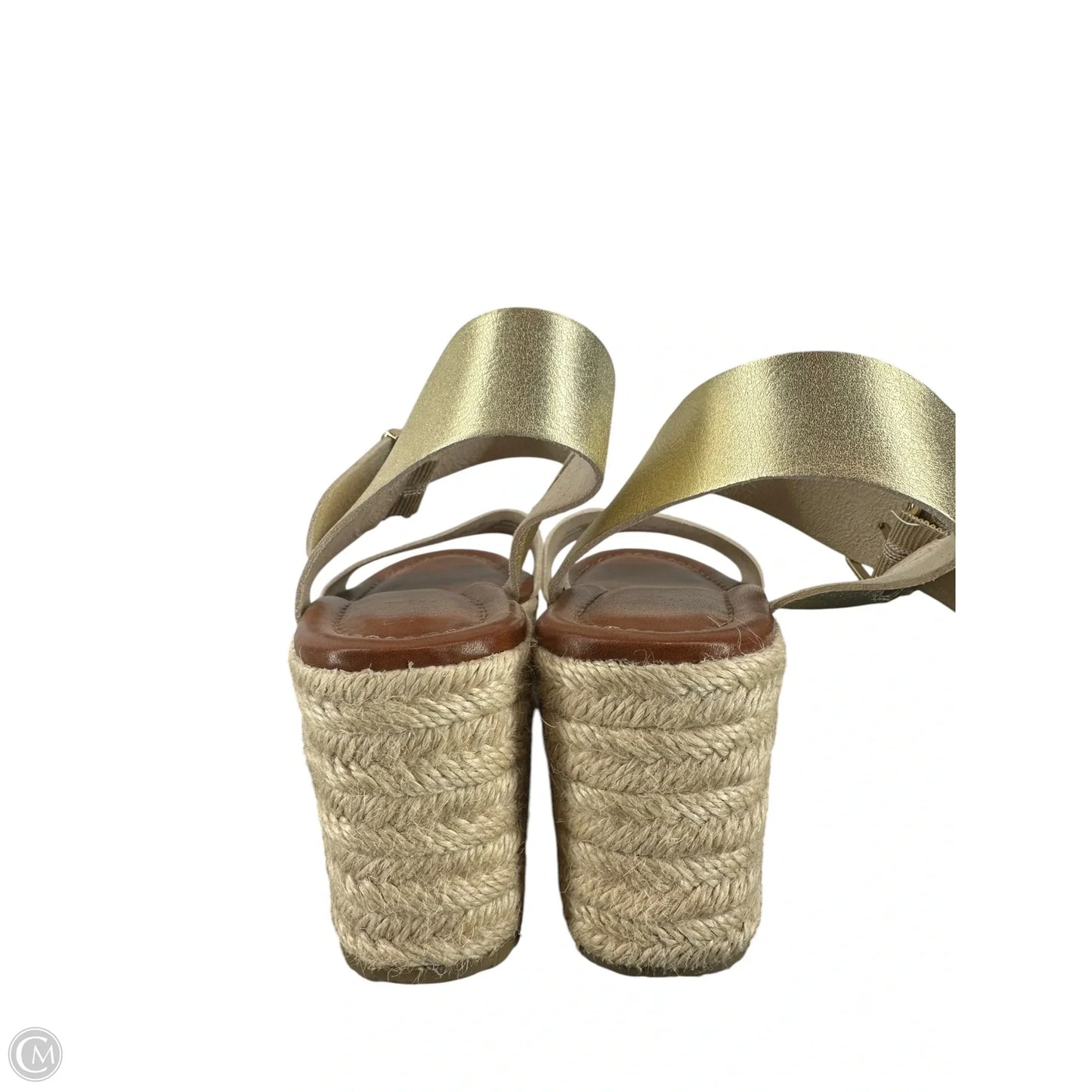 Sandals Heels Platform By Mossimo In Brown, Size: 8