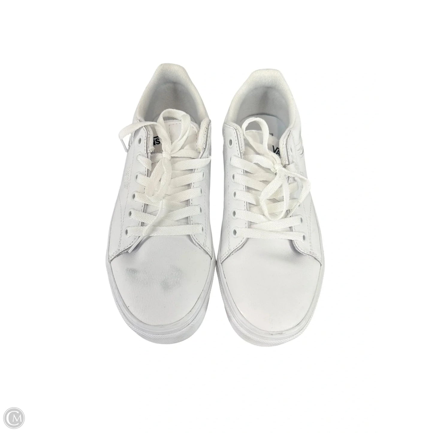 Shoes Sneakers By Vans In White, Size: 8.5