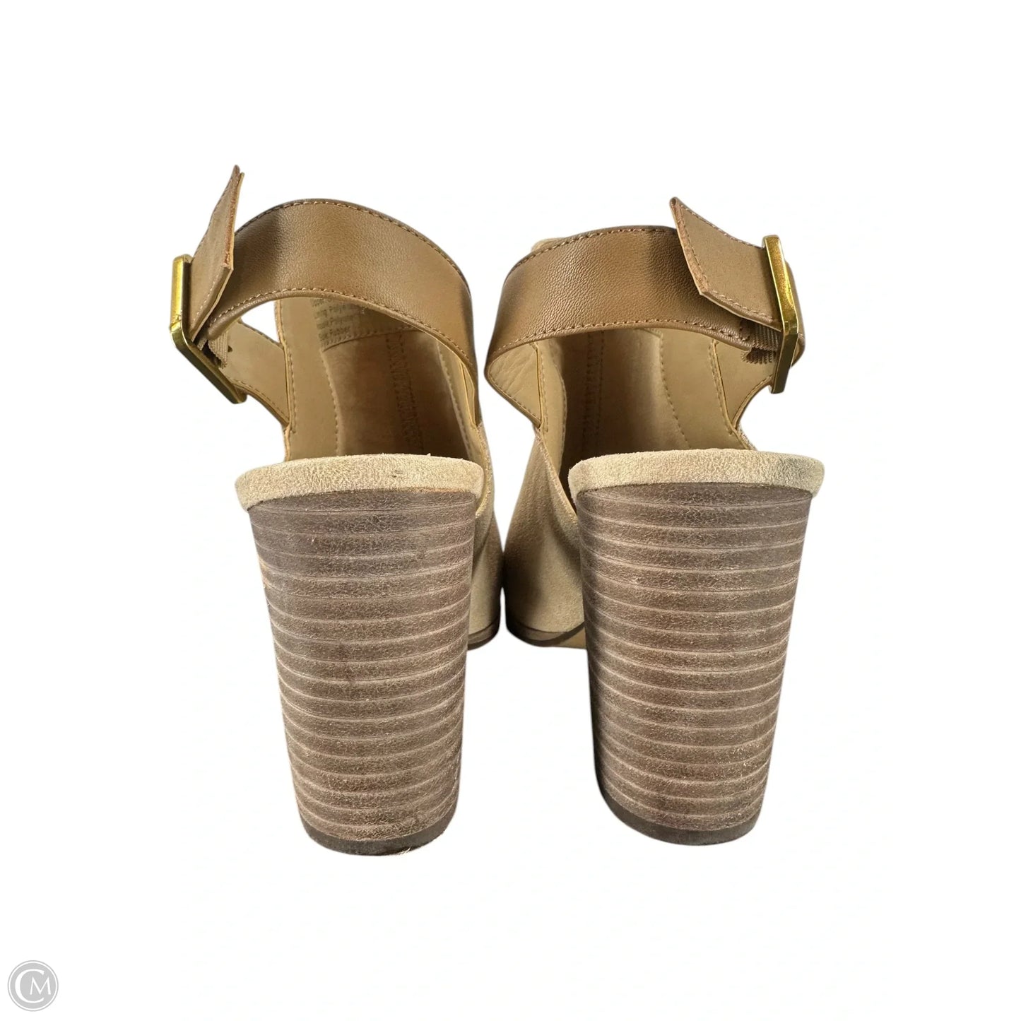 Boots Ankle Heels By Gibson And Latimer In Tan, Size: 11
