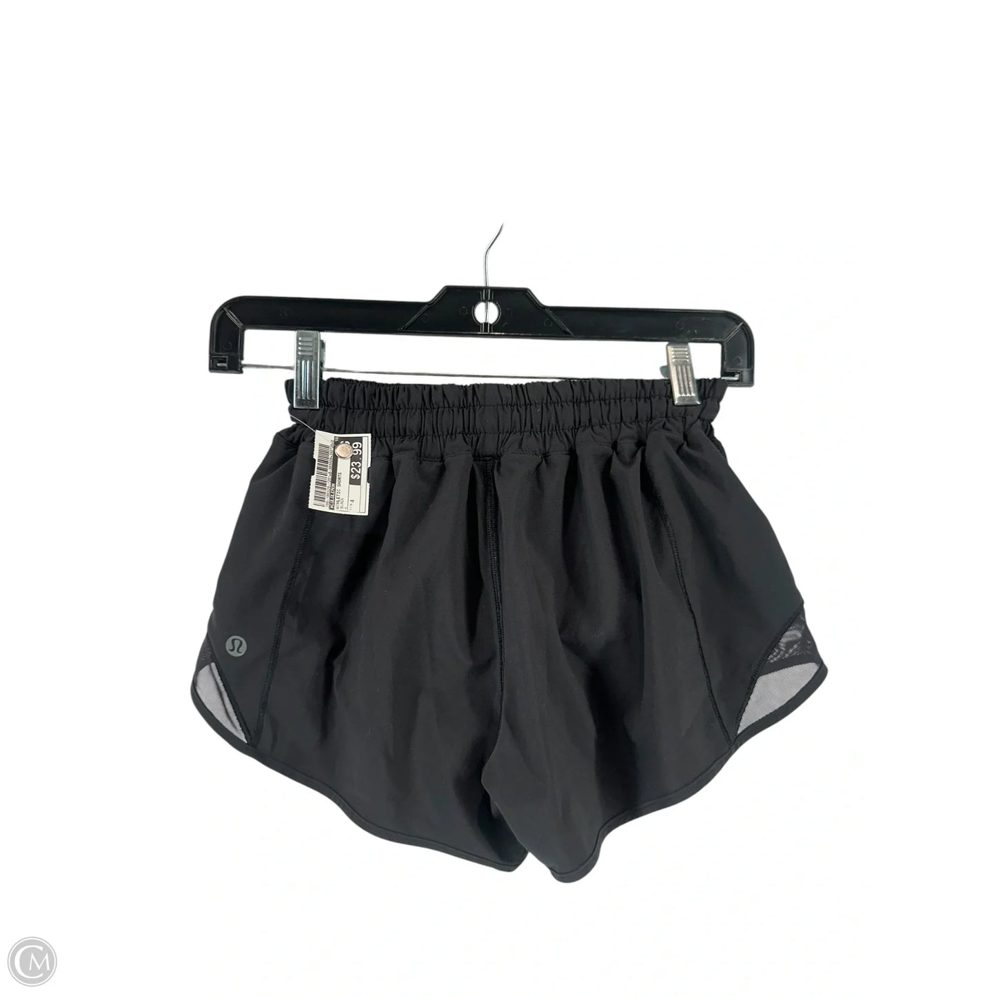 Athletic Shorts By Lululemon In Black, Size: 4