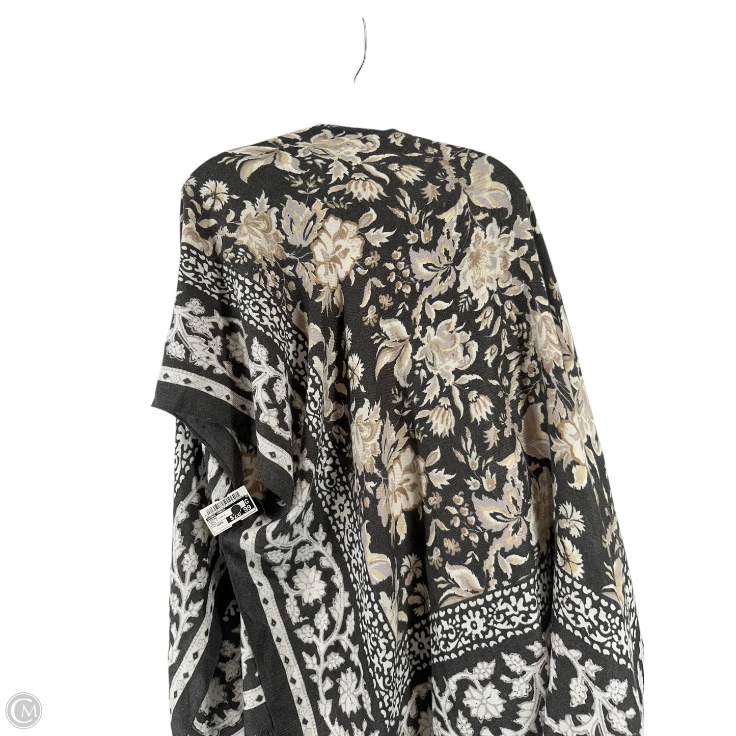 Kimono By Vince Camuto In Grey & Purple, Size: Osfm
