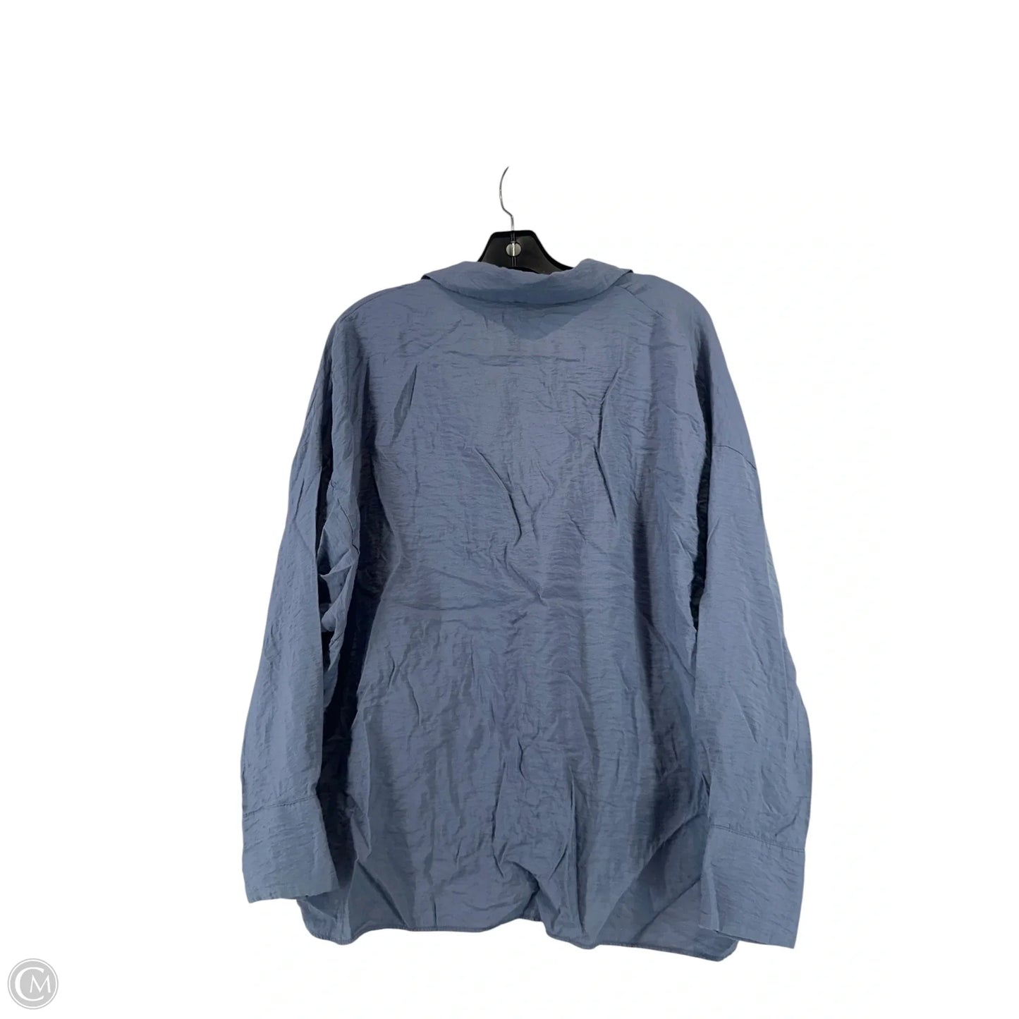 Top Long Sleeve By Anthropologie In Blue, Size: S
