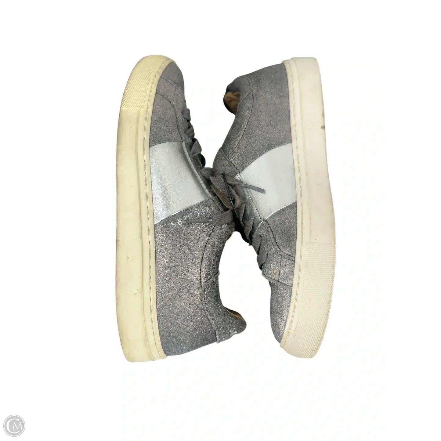 Shoes Sneakers By Skechers In Grey, Size: 9