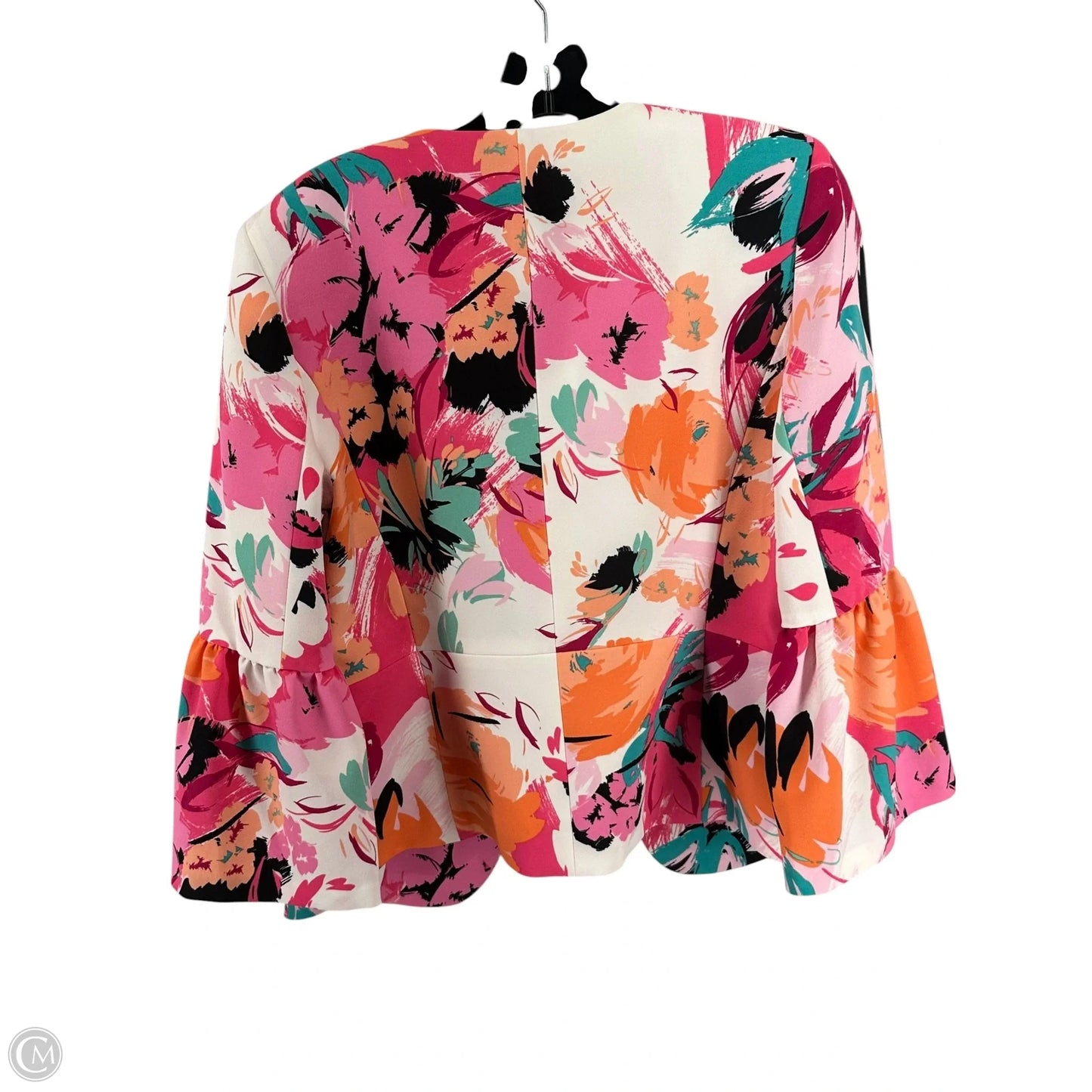 Blazer By Nine West In Floral Print, Size: 8
