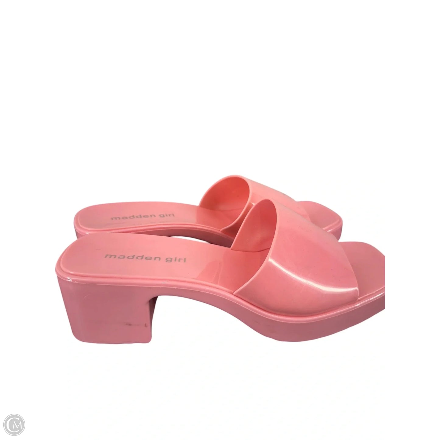 Shoes Heels Block By Madden Girl In Pink, Size: 9