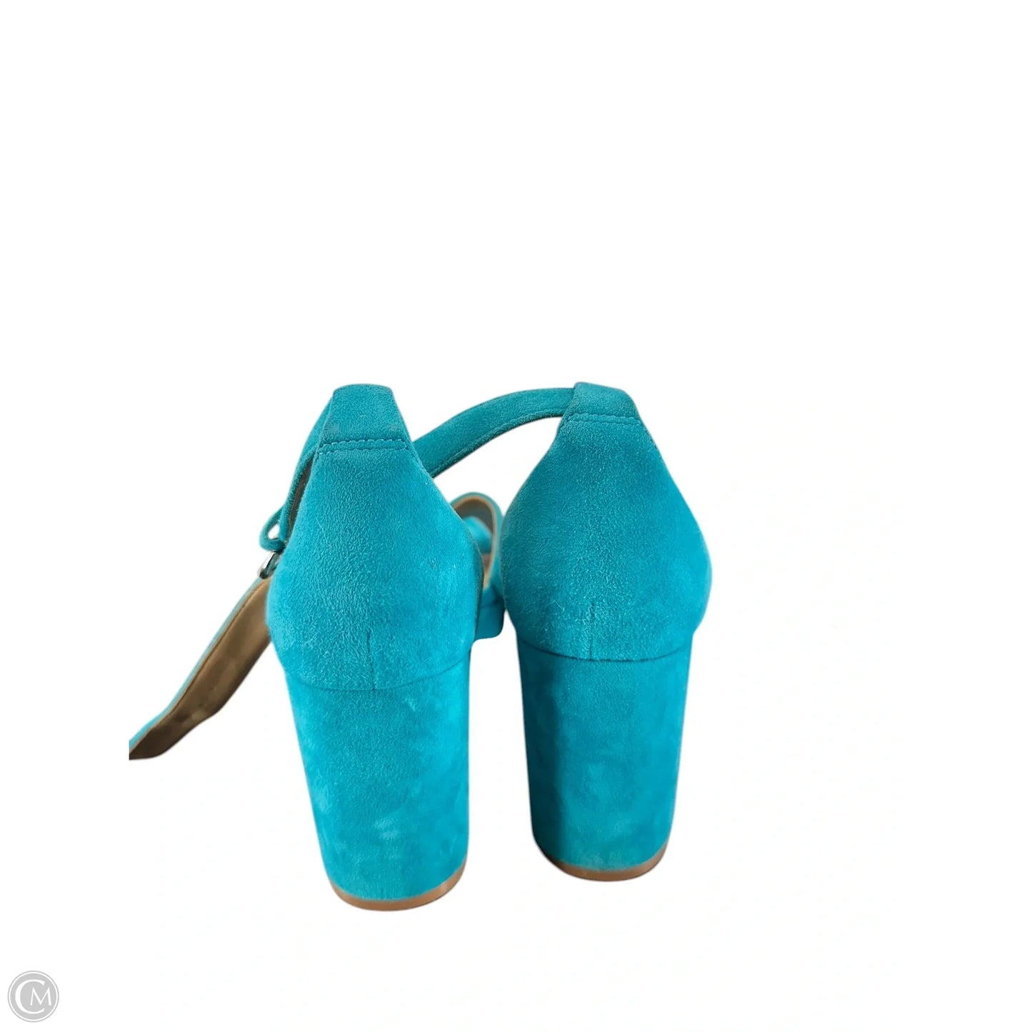 Shoes Heels Block By Naturalizer In Teal, Size: 10