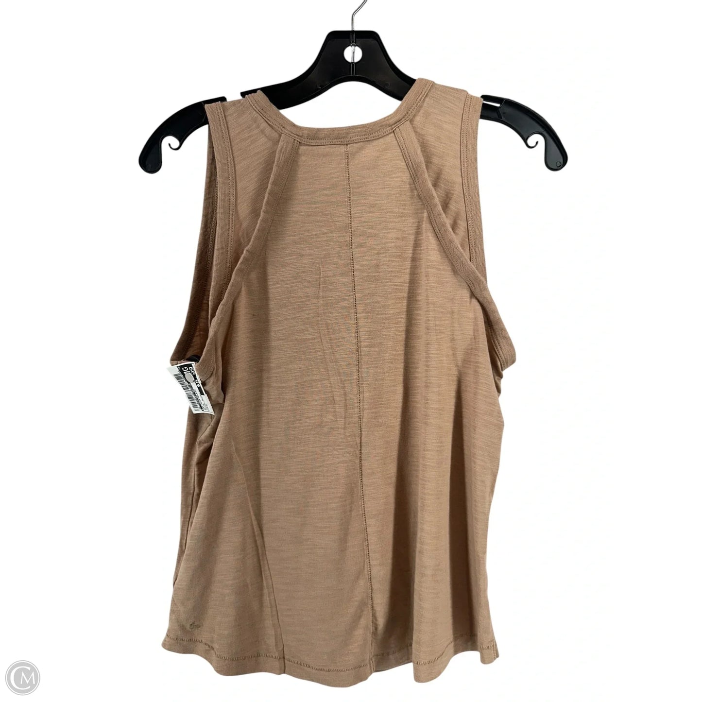 Top Sleeveless By Clothes Mentor In Beige, Size: M