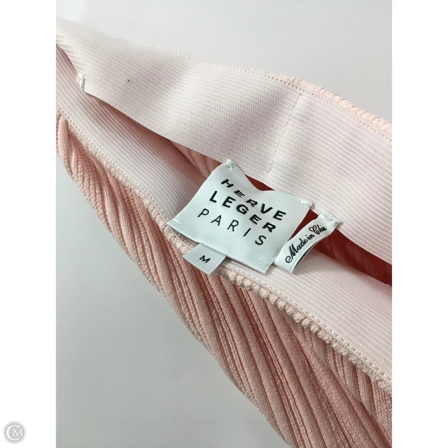 Pants Luxury Designer By Herve Leger In Pink, Size: M