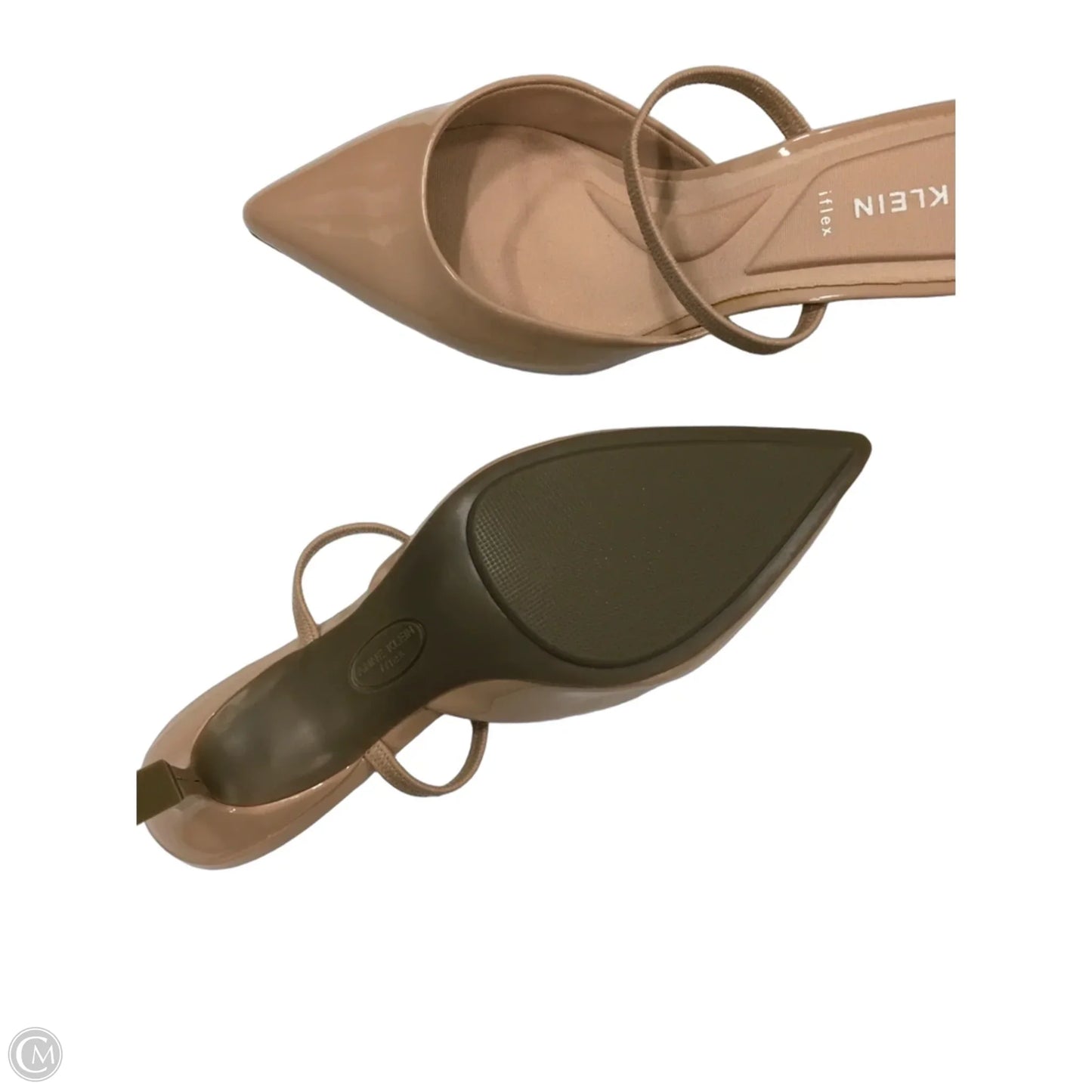 Shoes Heels Kitten By Anne Klein In Tan, Size: 9
