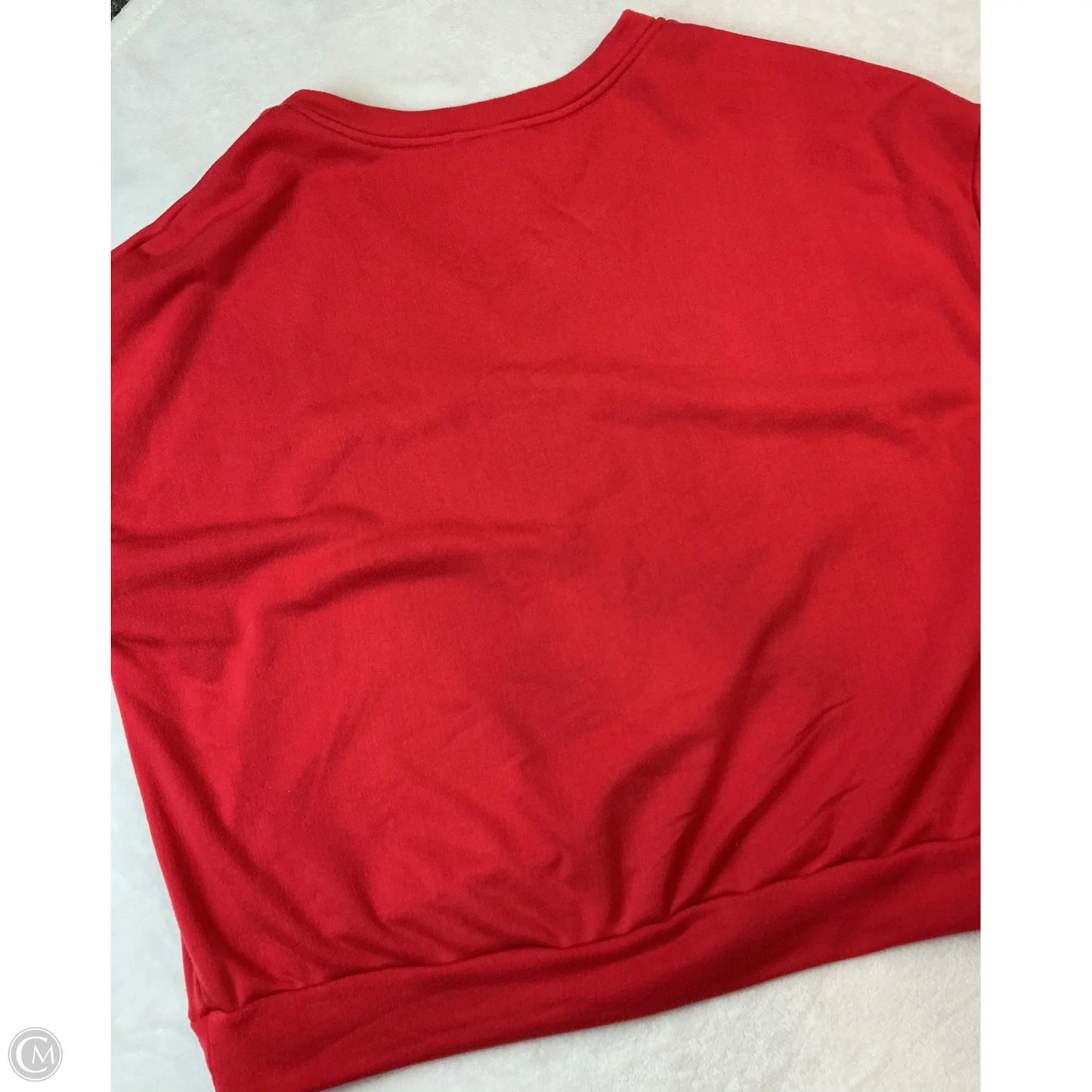 Sweatshirt Crewneck By Clothes Mentor In Red, Size: Xl