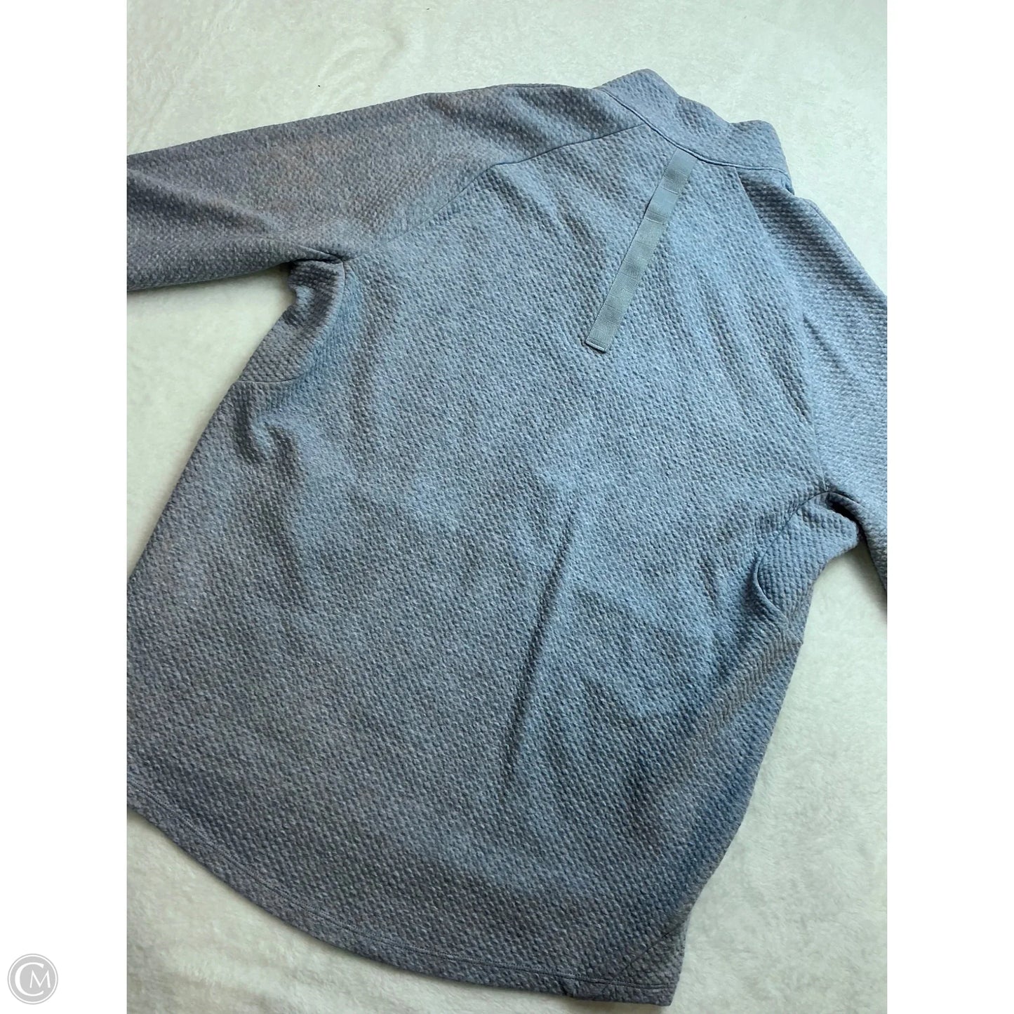 Athletic Sweatshirt Collar By Lululemon In Blue, Size: M