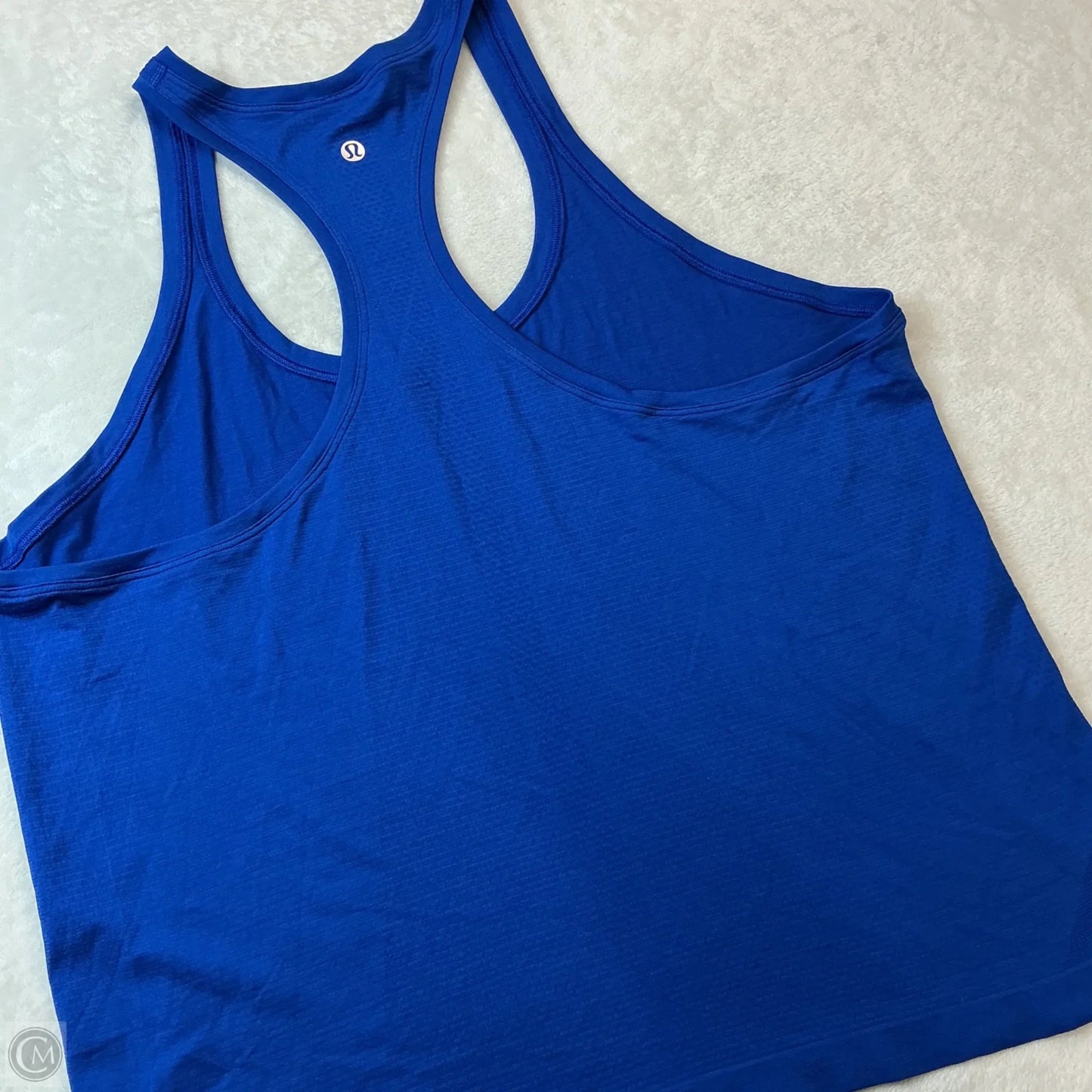 Athletic Tank Top By Lululemon In Blue, Size: 12