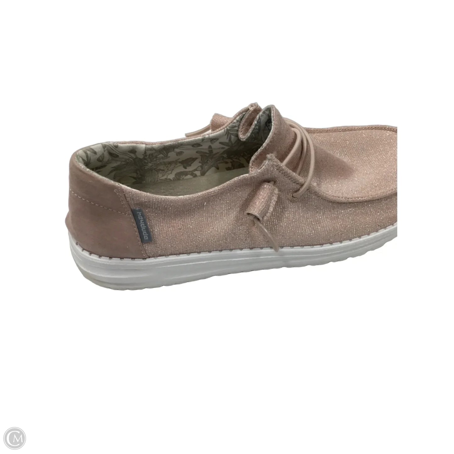 Shoes Flats By Hey Dude In Pink, Size: 9