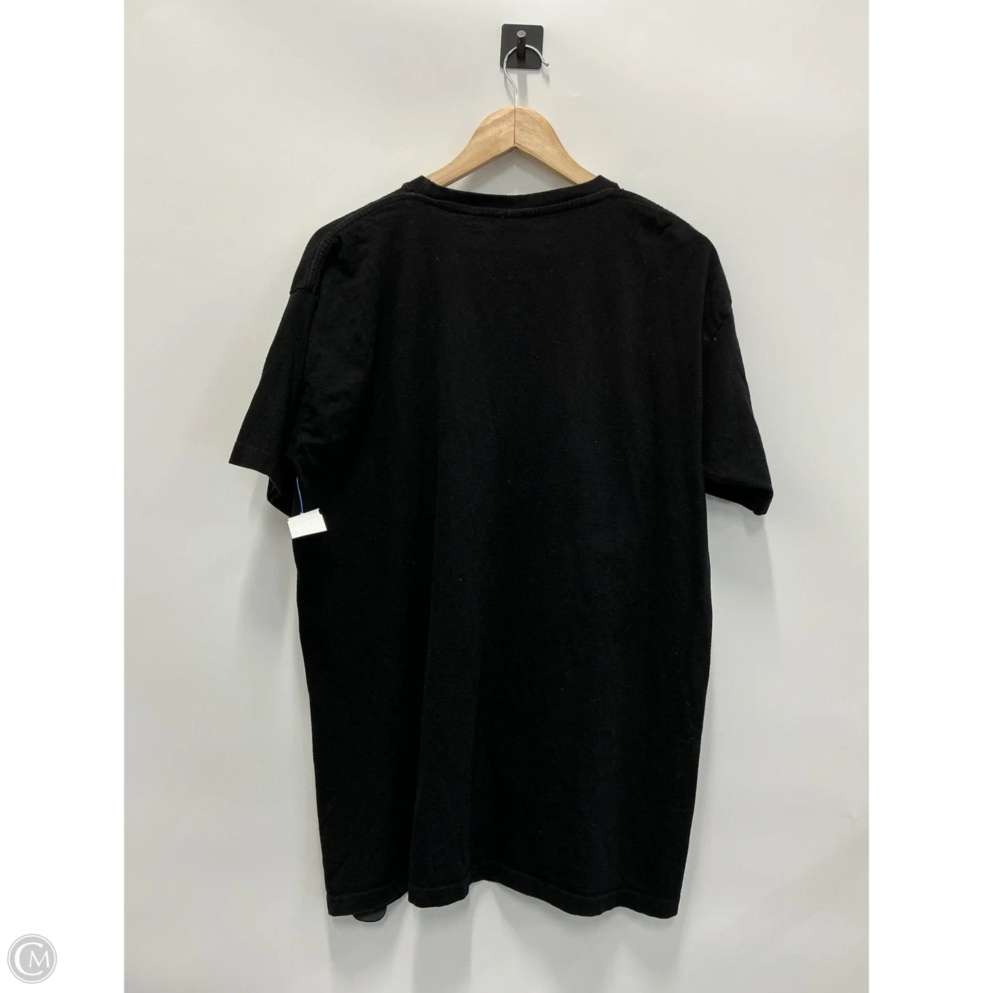 Top Short Sleeve By Clothes Mentor In Black, Size: 2x