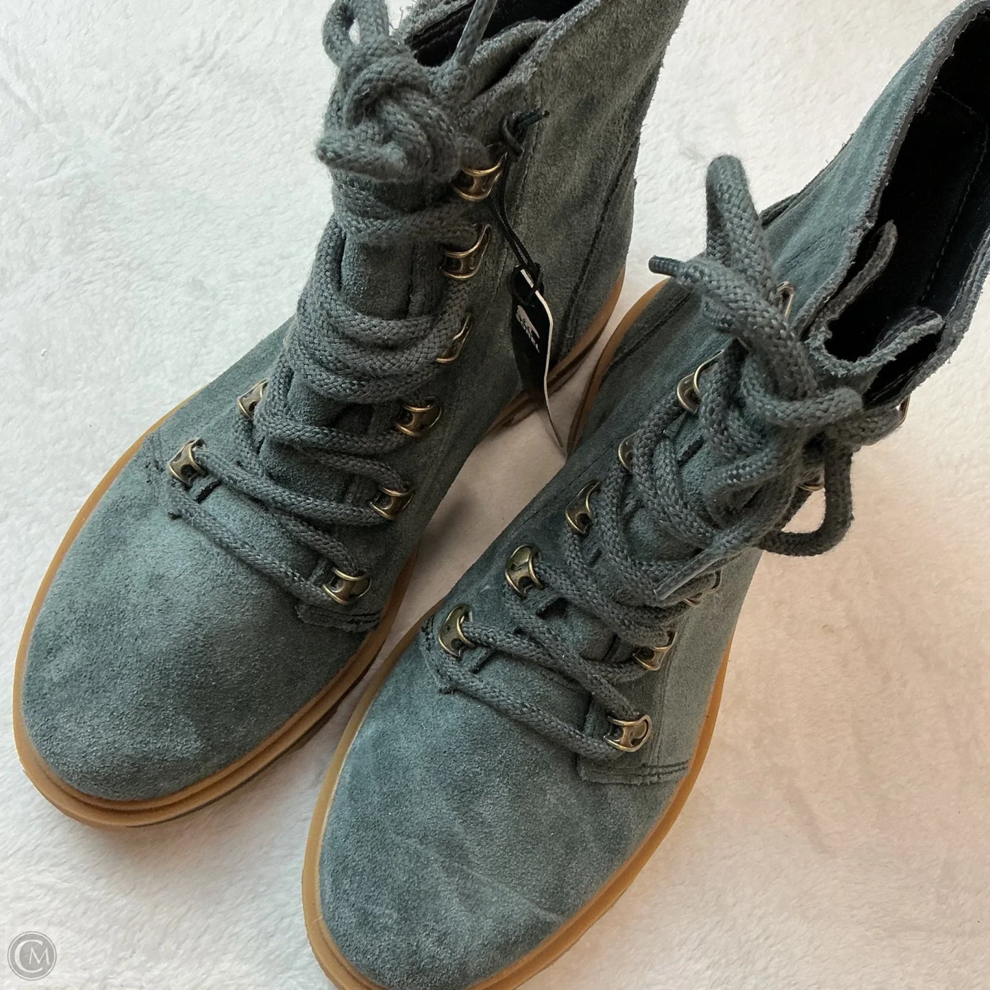 Boots Ankle Flats By Sorel In Grey, Size: 7