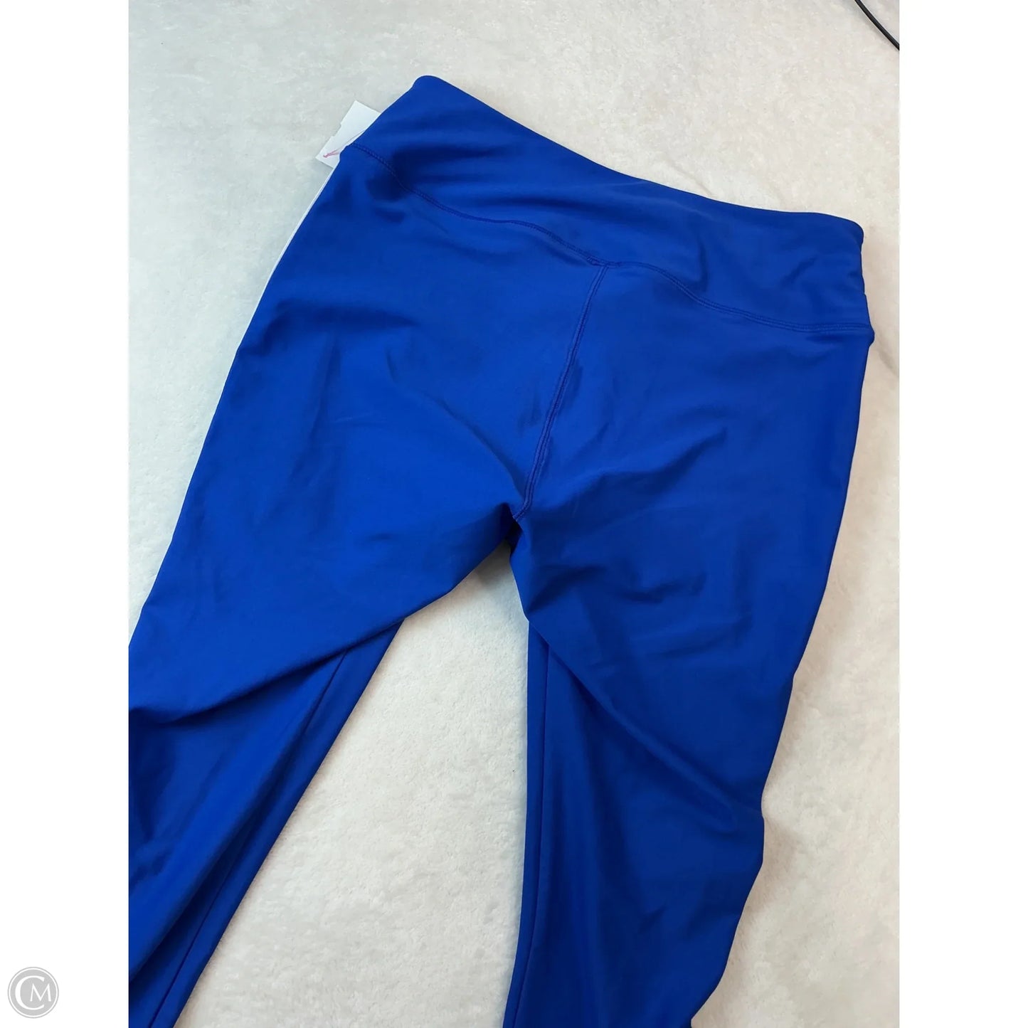 Athletic Leggings By Clothes Mentor In Blue Red & White, Size: L